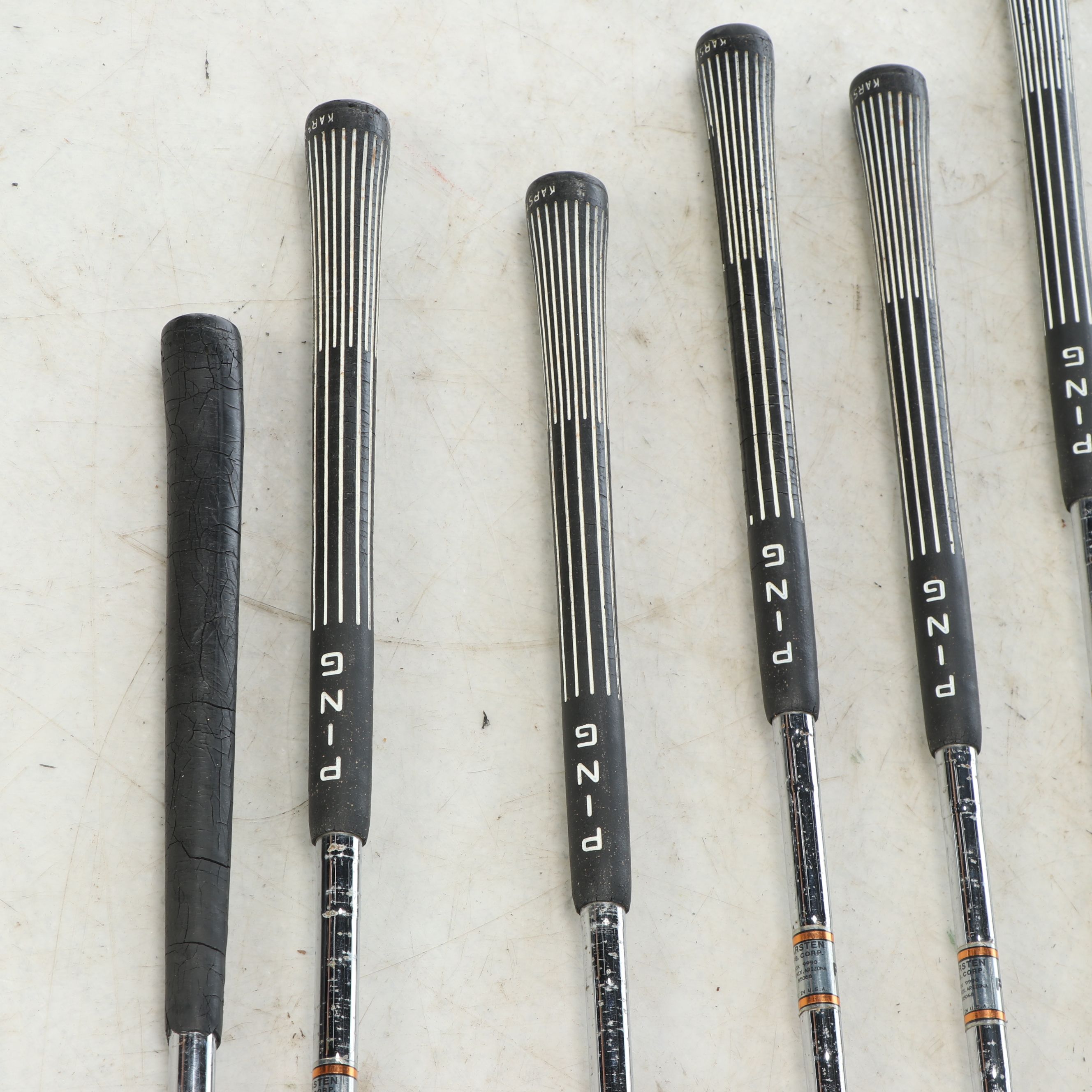 Karsten "Ping Zing" and Other Golf Clubs with TaylorMade Bag