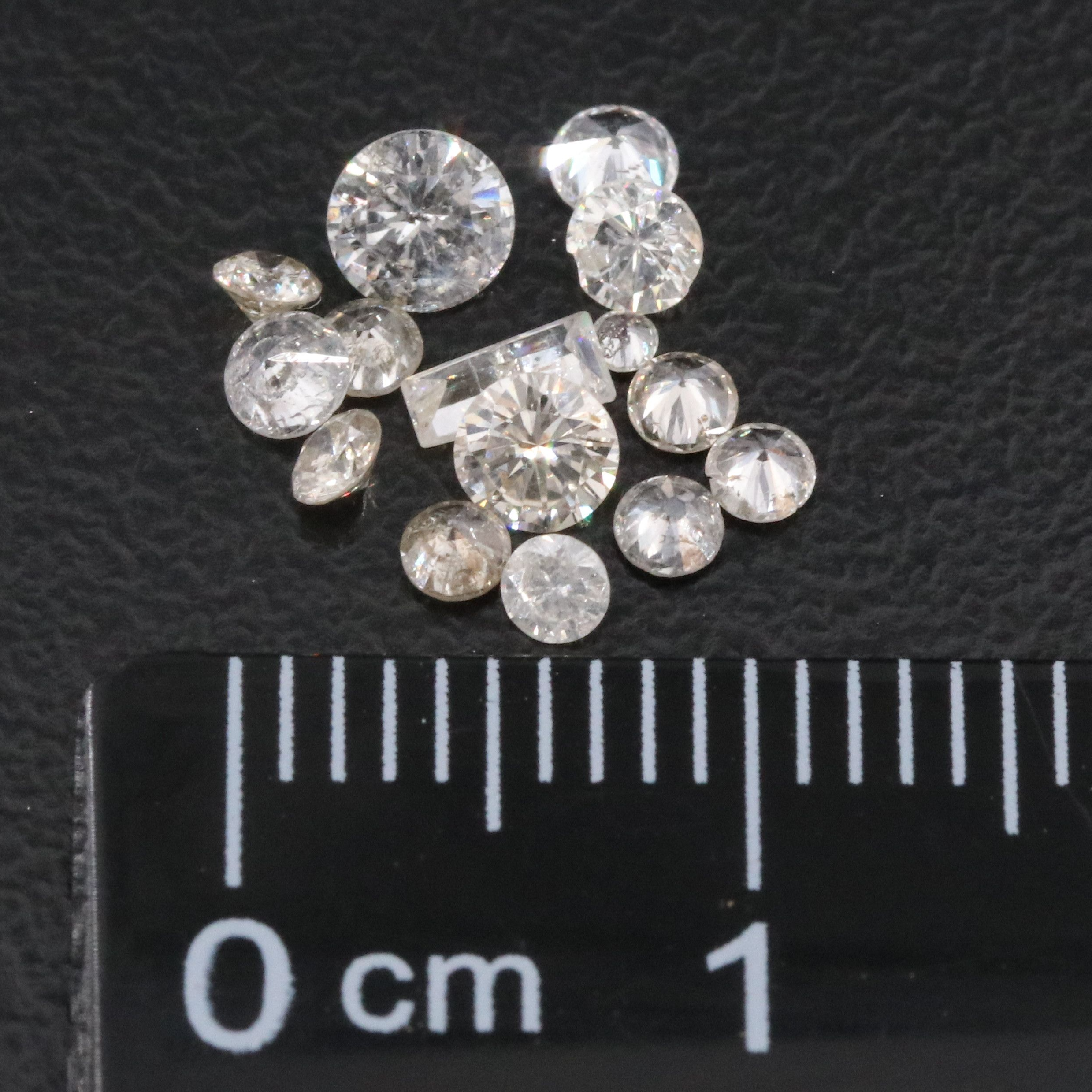 Loose 0.98 CTW Diamond Lot