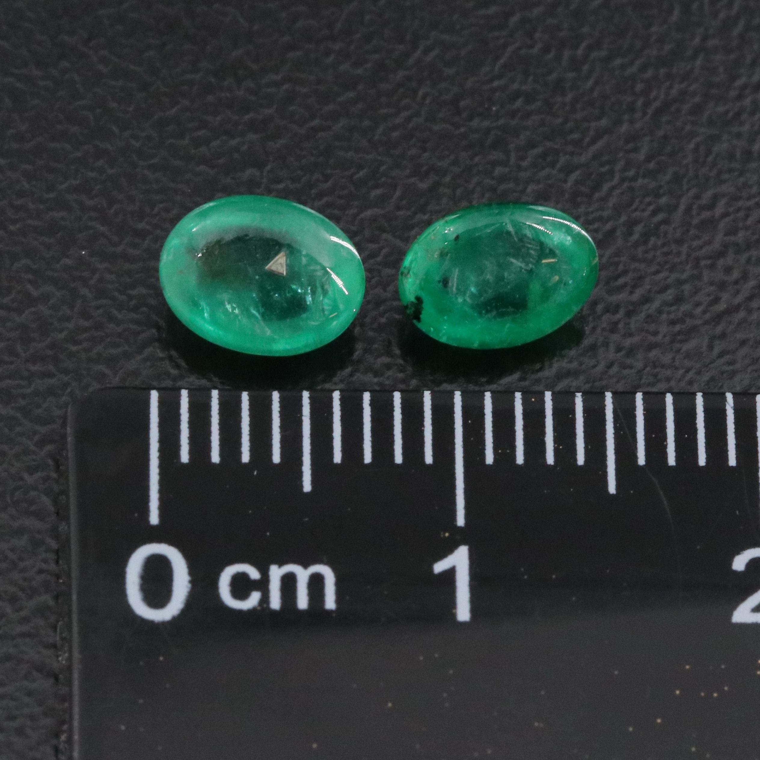 Loose 1.59 CTW Emerald Pair