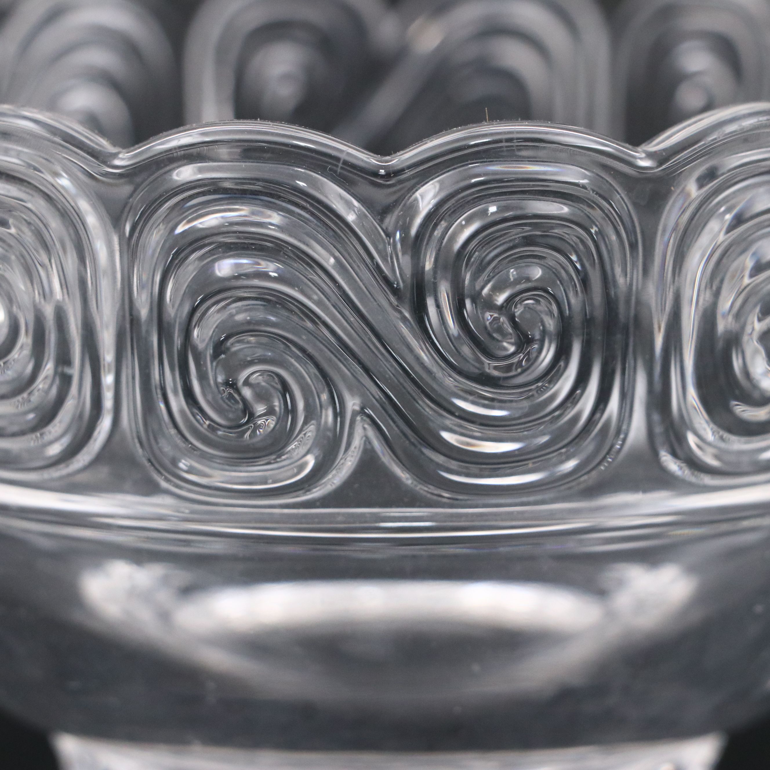 Tiffany & Co. Louis Comfort Tiffany Collection Round Crystal Bowl