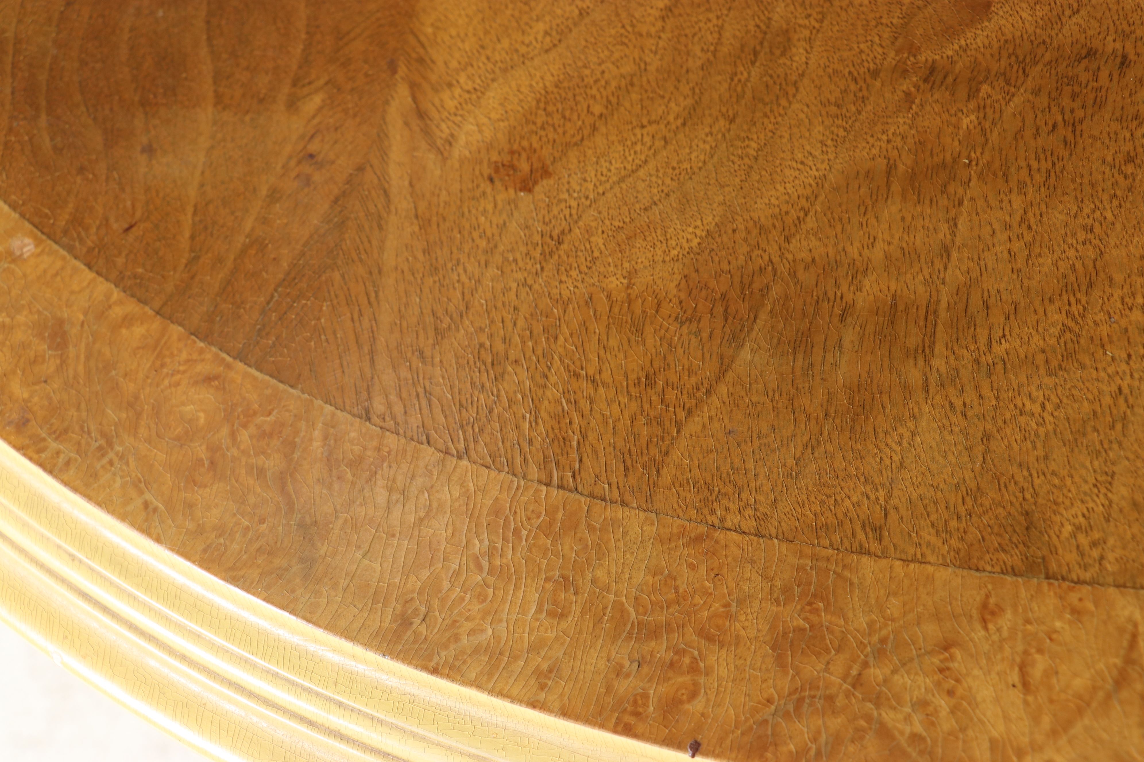 Seven-Piece French Provincial Style Dining Suite with Balloon-Back Chairs