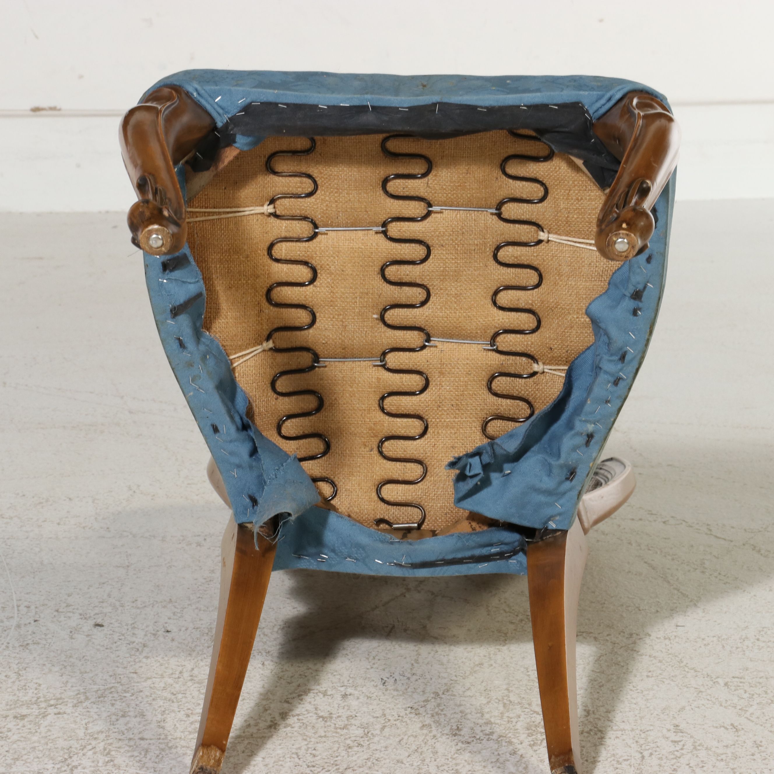 Seven-Piece French Provincial Style Dining Suite with Balloon-Back Chairs