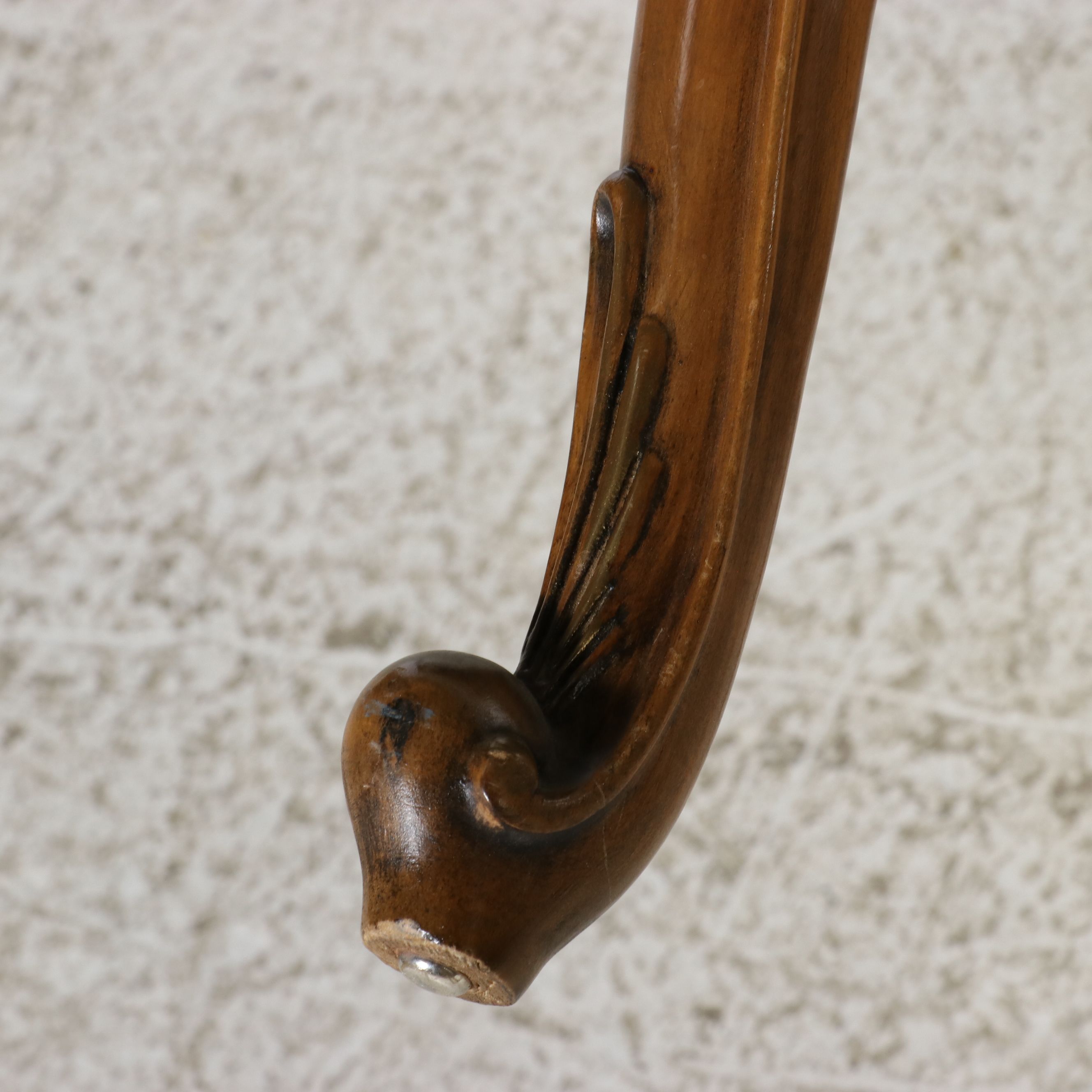 Seven-Piece French Provincial Style Dining Suite with Balloon-Back Chairs