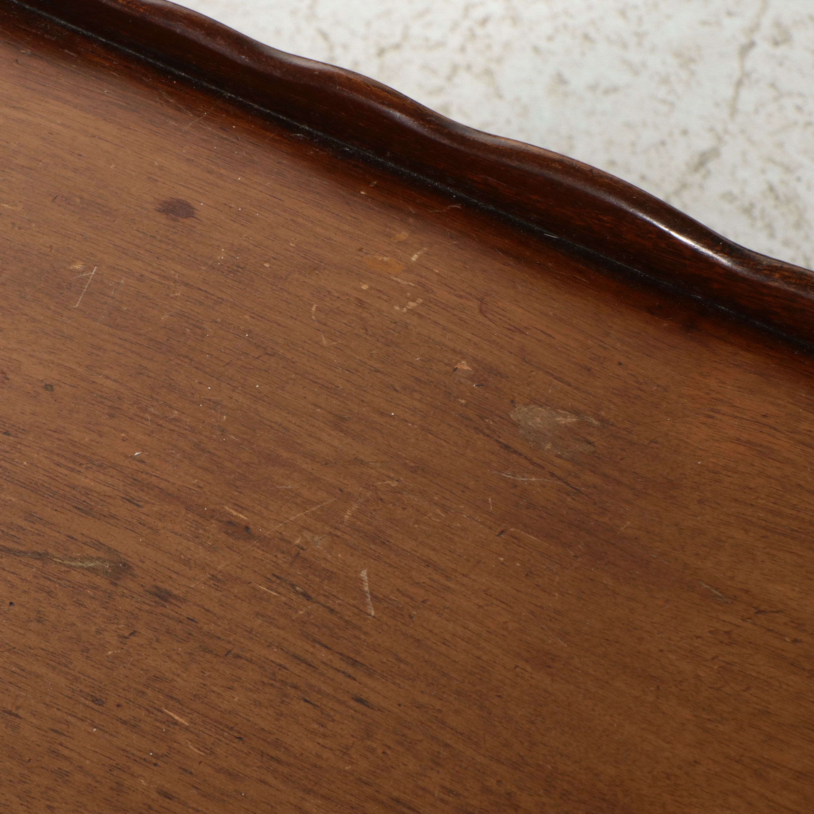 Georgian Style Mahogany Silver Table, 20th Century