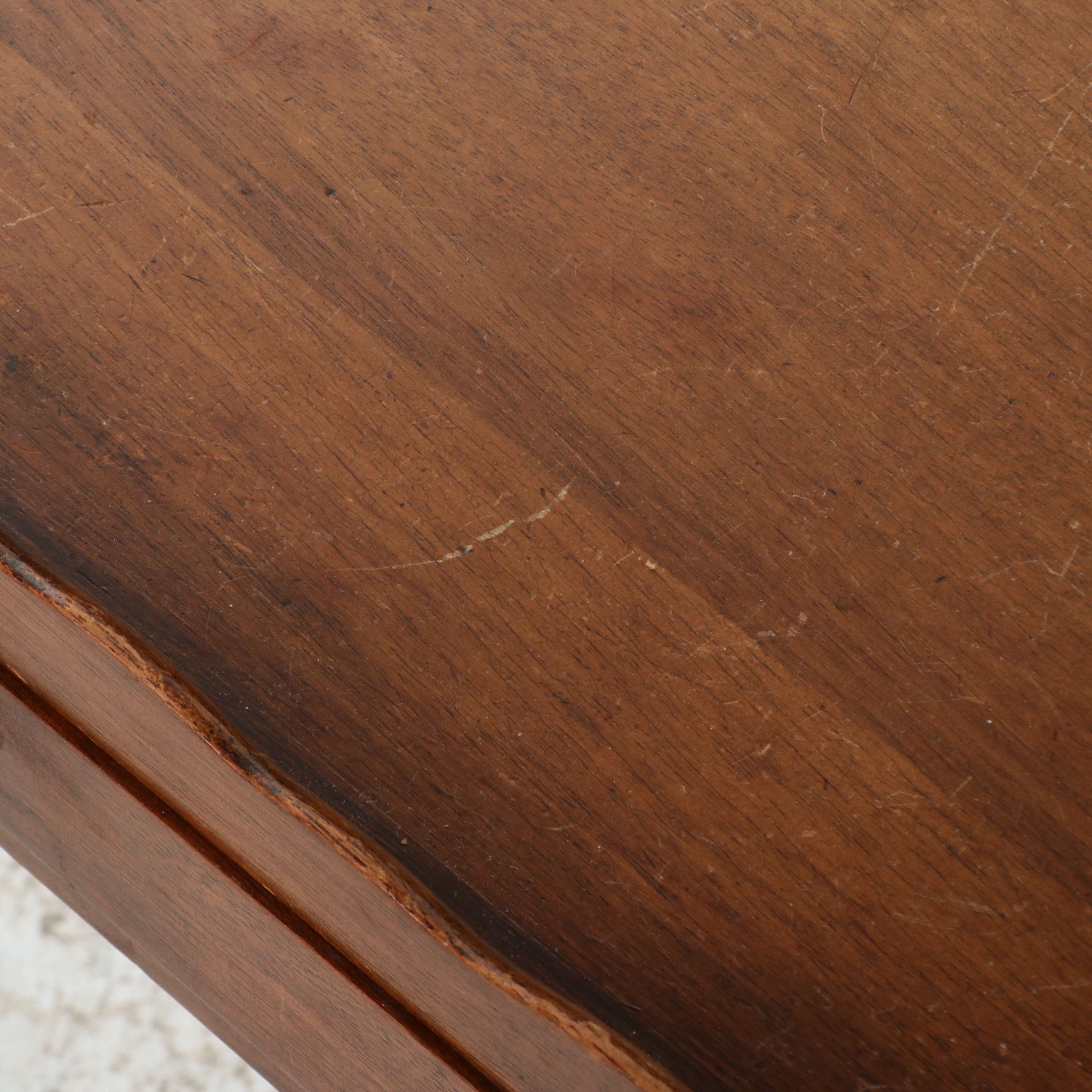 Georgian Style Mahogany Silver Table, 20th Century