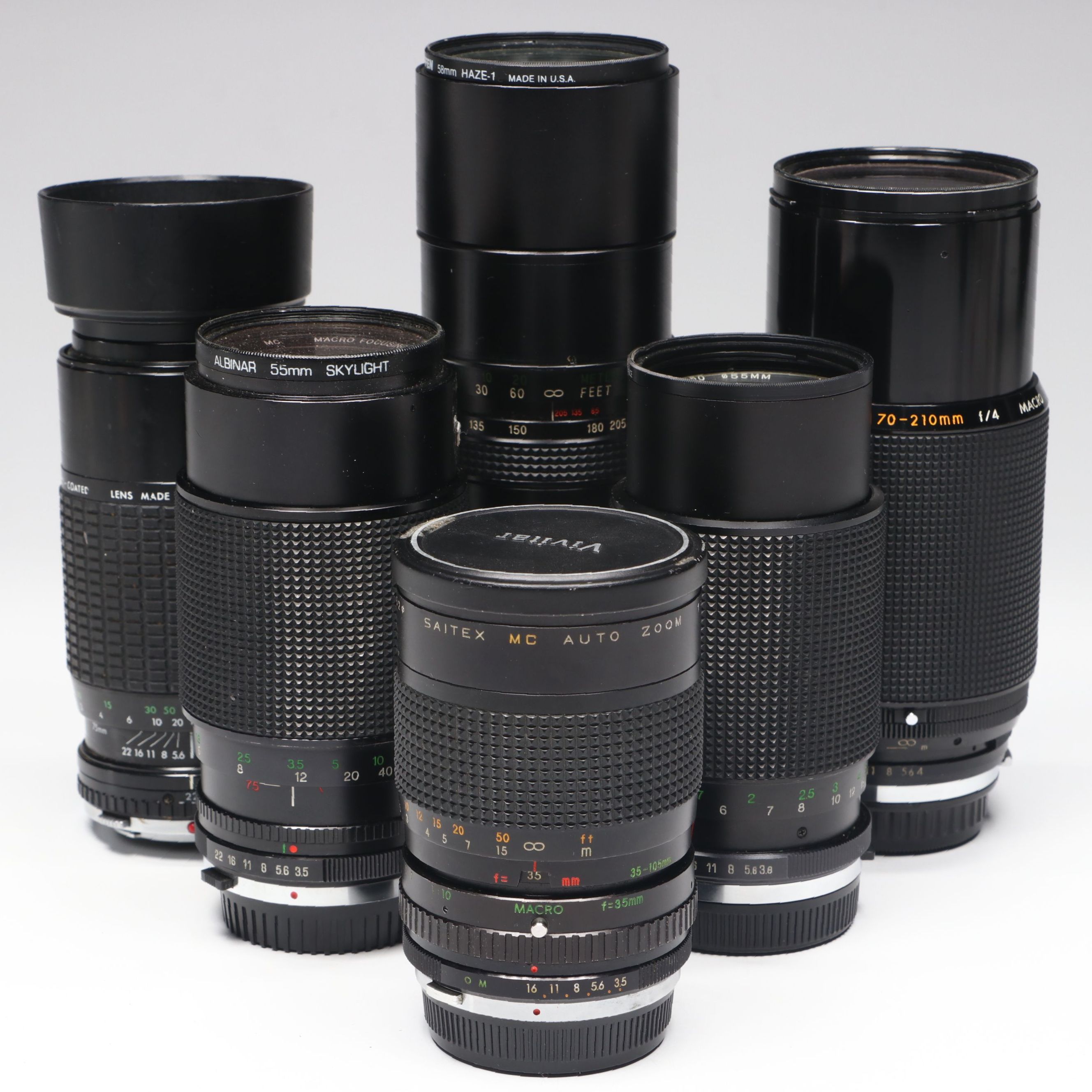 Vivitar Macro Focusing Zoom with More Camera Lenses