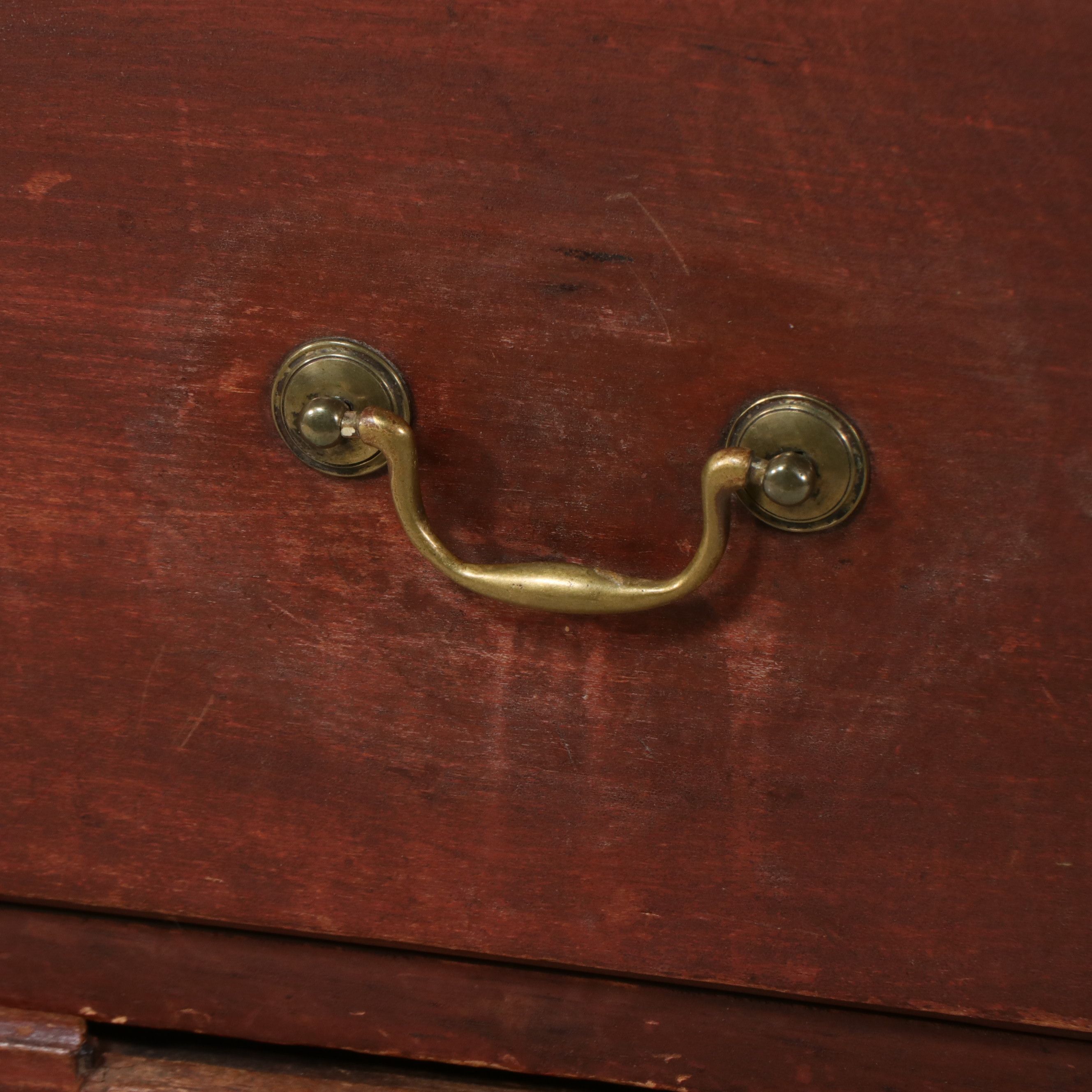 American Country Style Faux-Front Blanket Chest, Early to Mid-19th Century