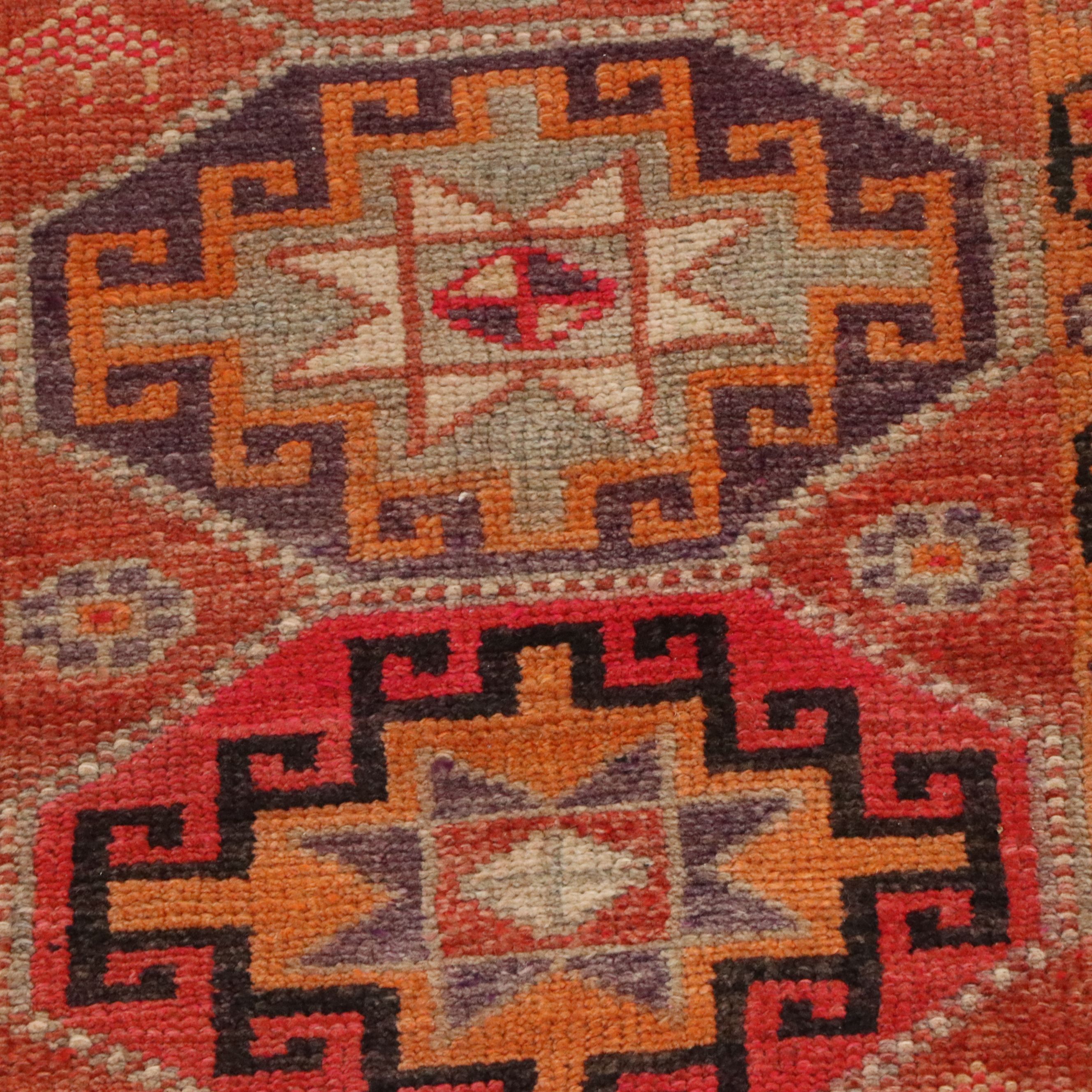 2'5 x 12' Hand-Knotted Turkish Anatolian Carpet Runner