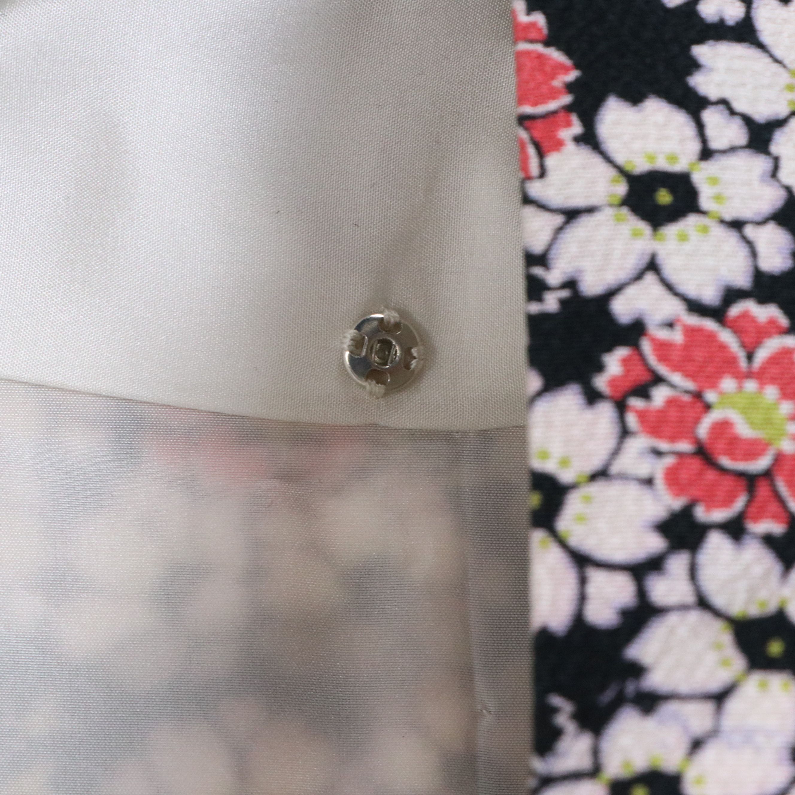 Japanese Red and All-Over Floral Kimonos