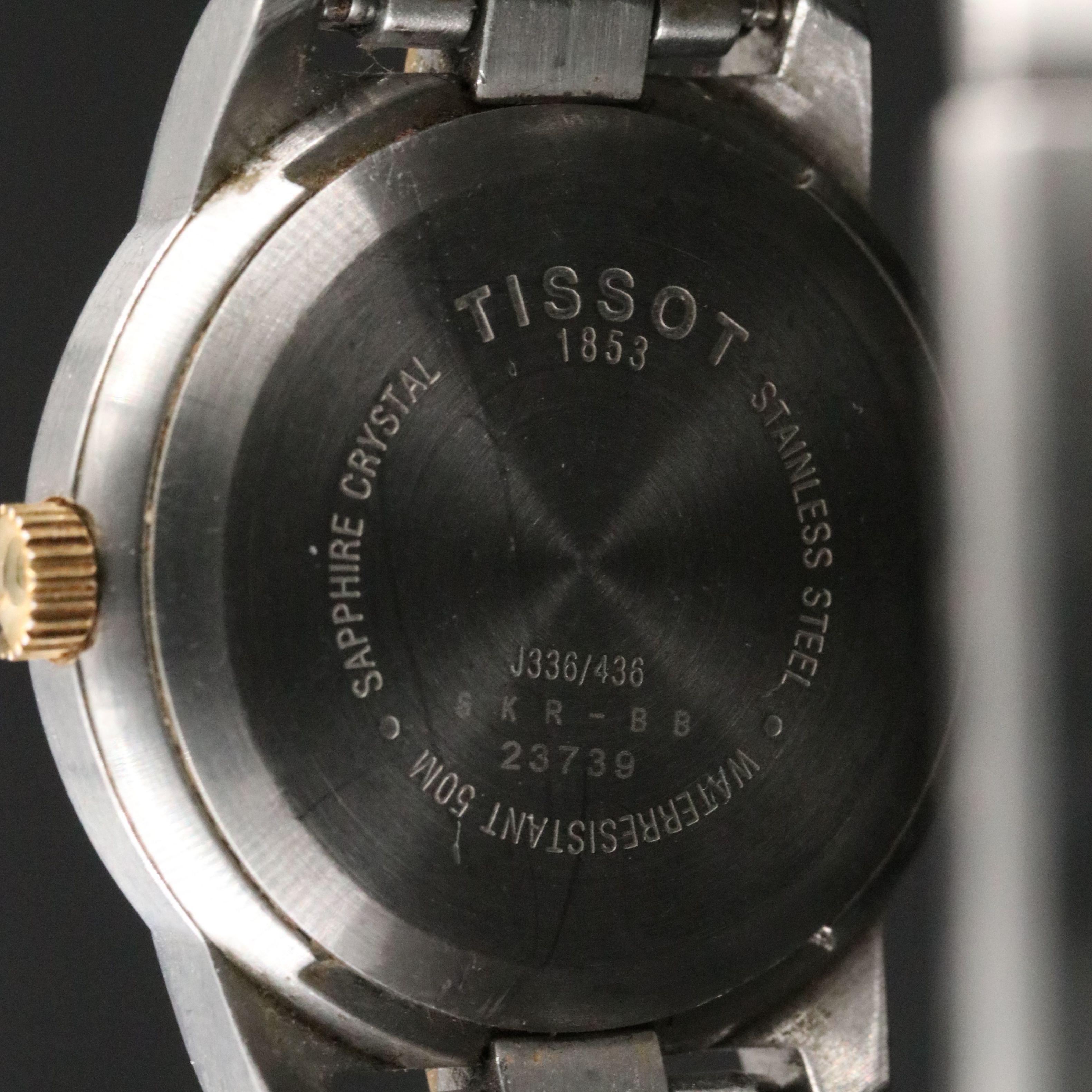 Tissot PR50 Two-Tone Stainless Steel Swiss Quartz Watch