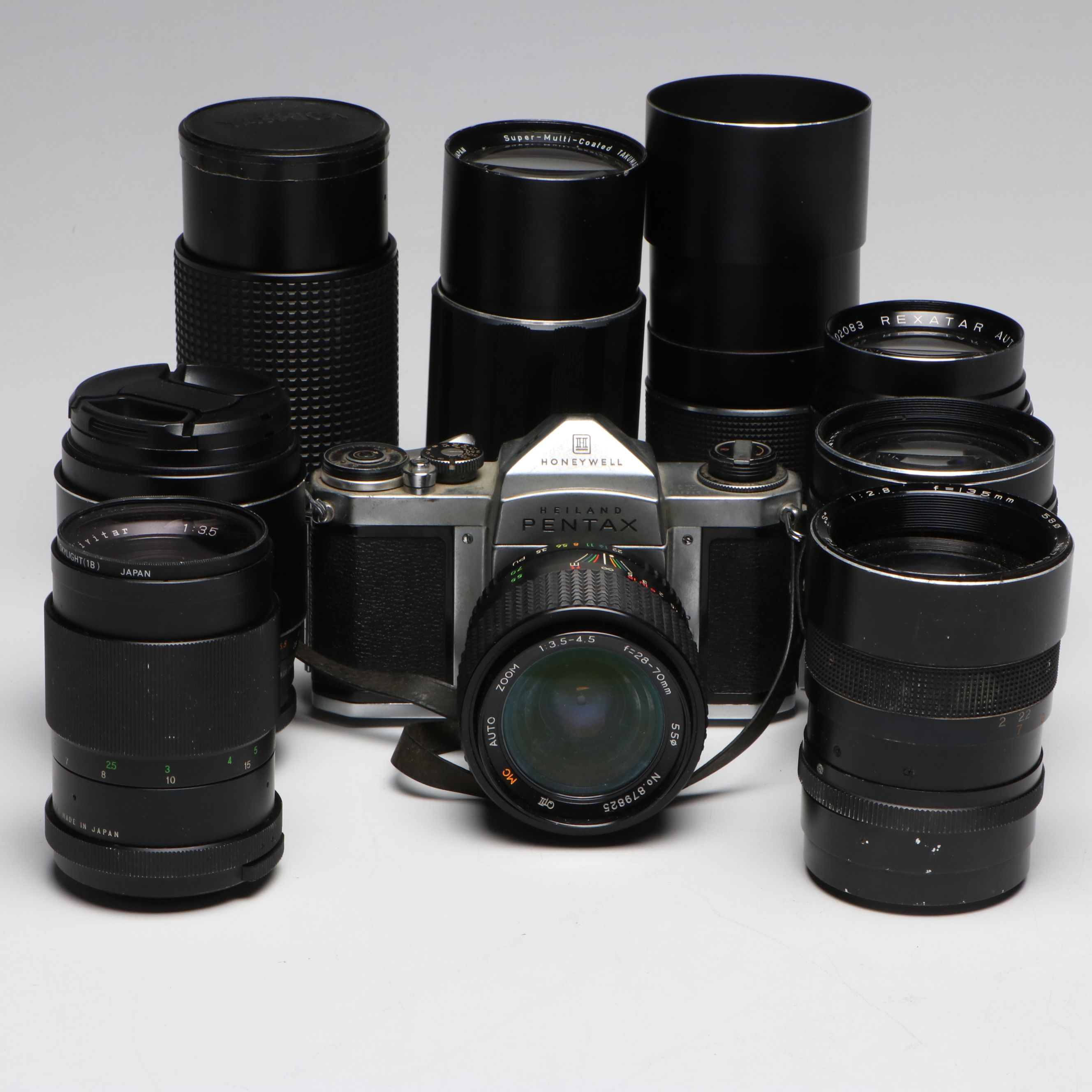 Honeywell Pentax H3v with Lenses