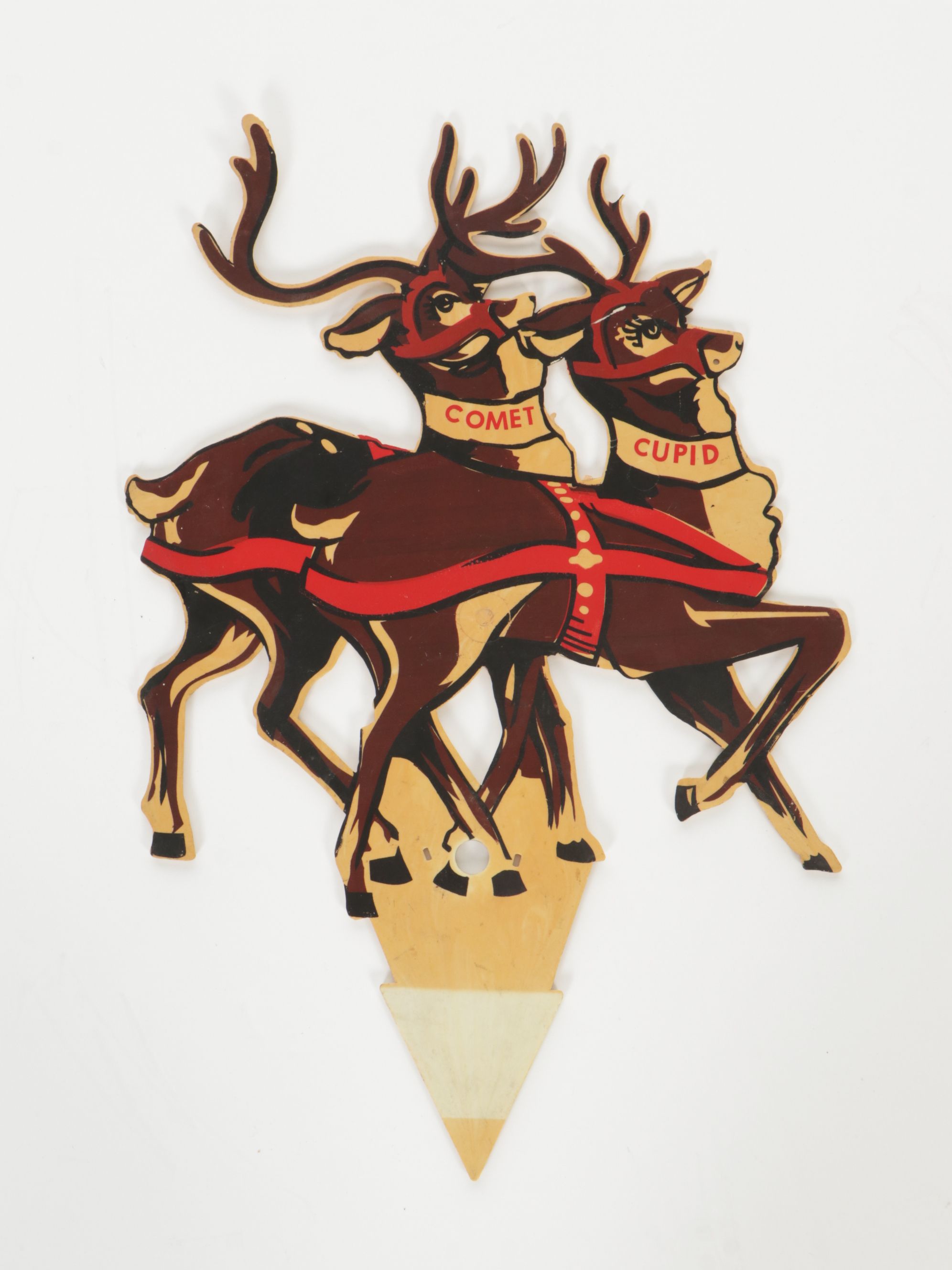 Santa Claus and His Reindeer Yard Decorations