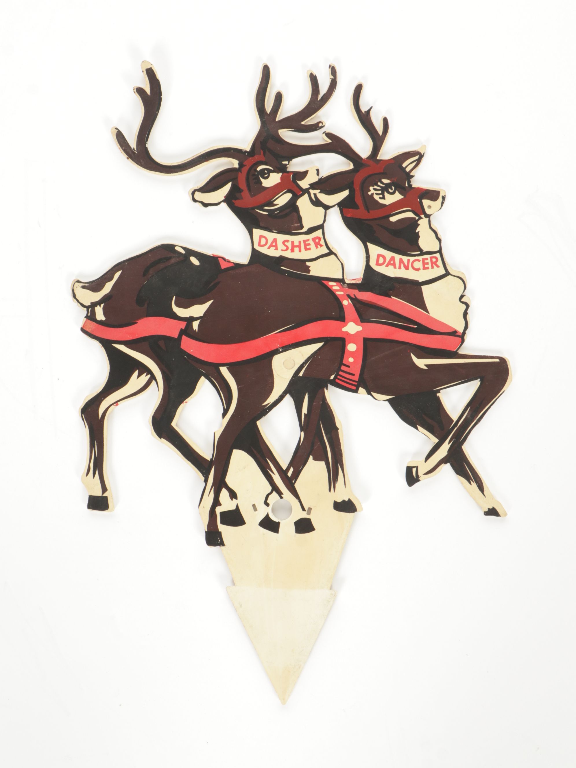 Santa Claus and His Reindeer Yard Decorations