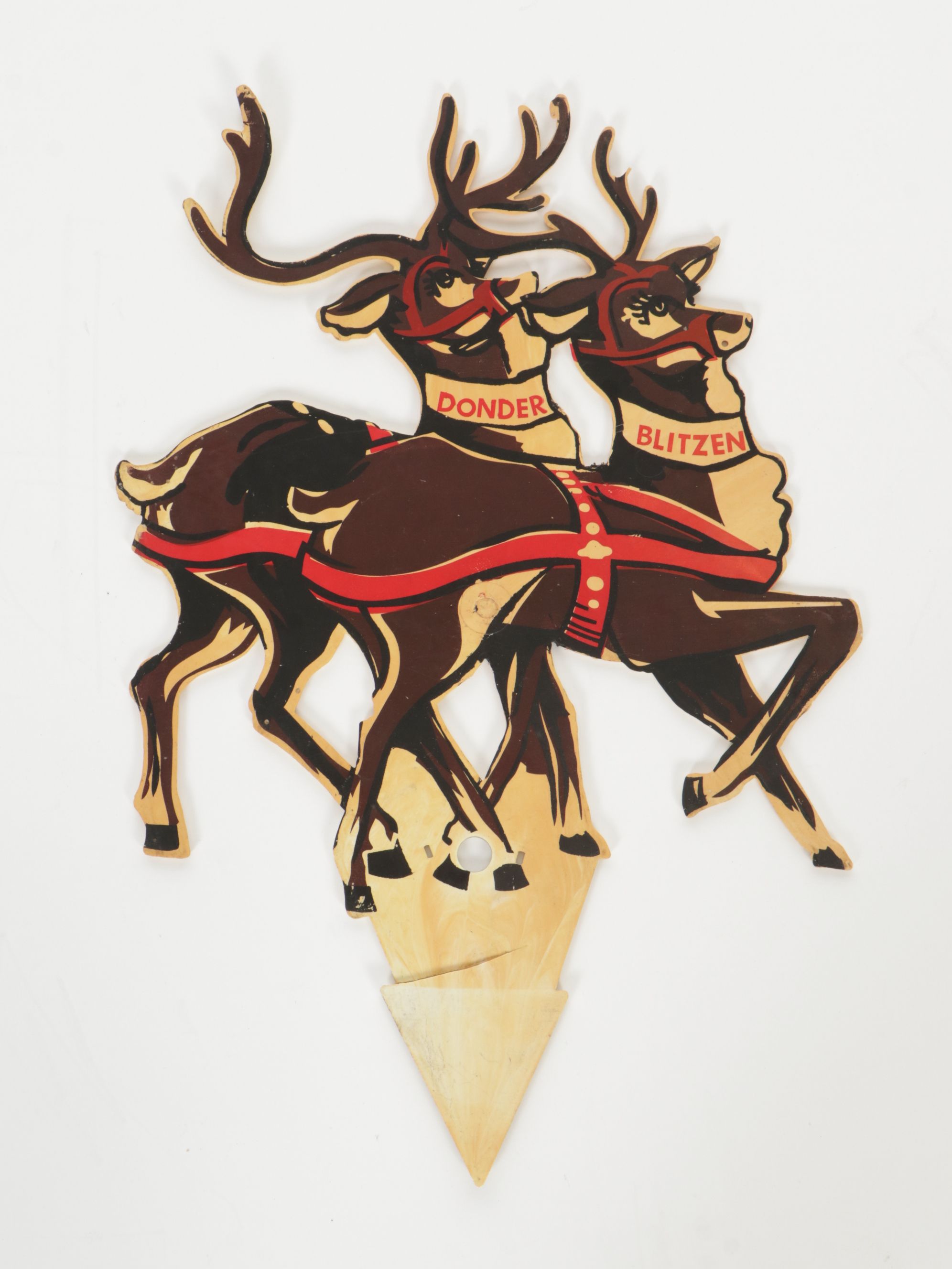 Santa Claus and His Reindeer Yard Decorations