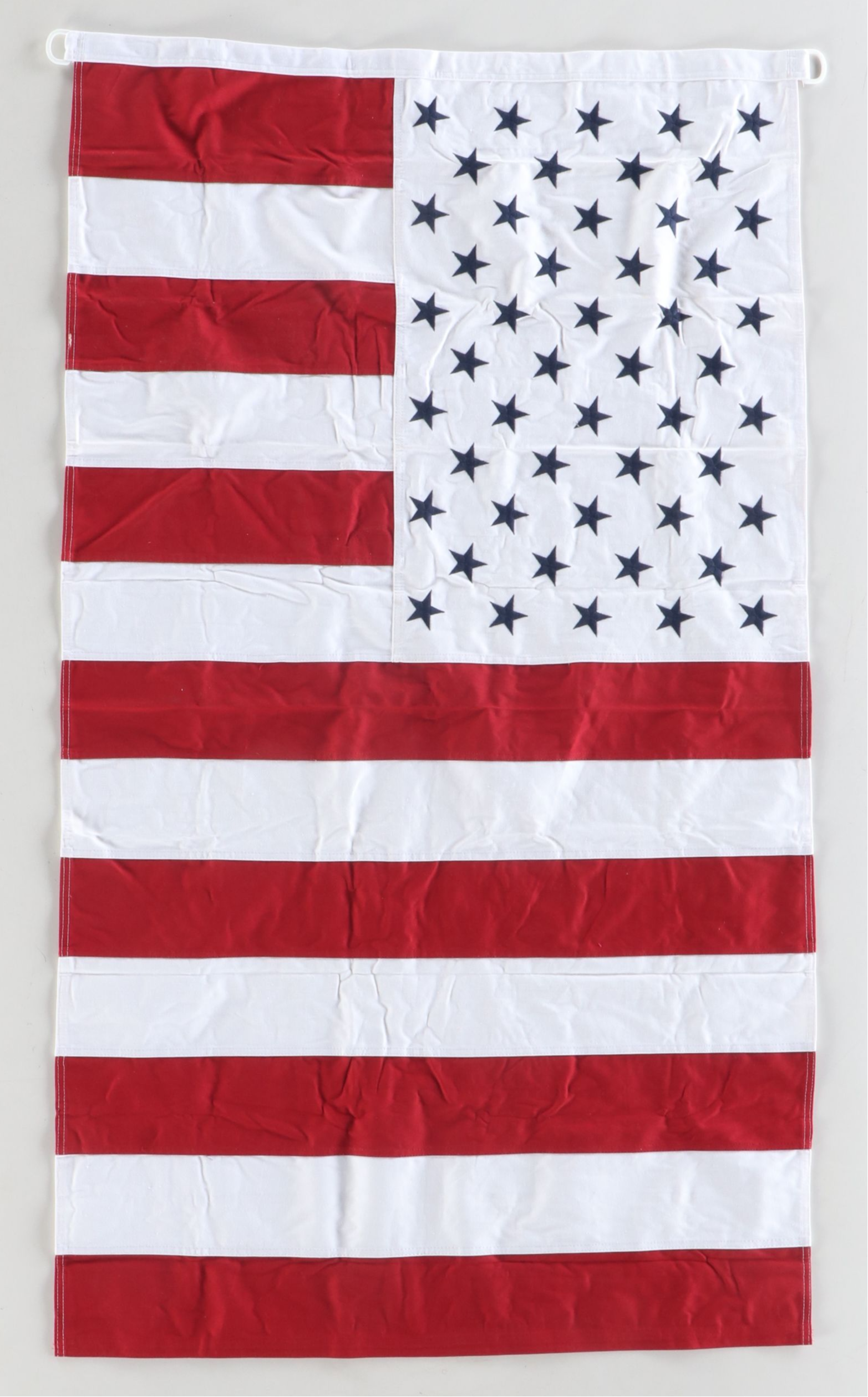 U.S. 50-Star Civil Peace Flag with Horseshoe