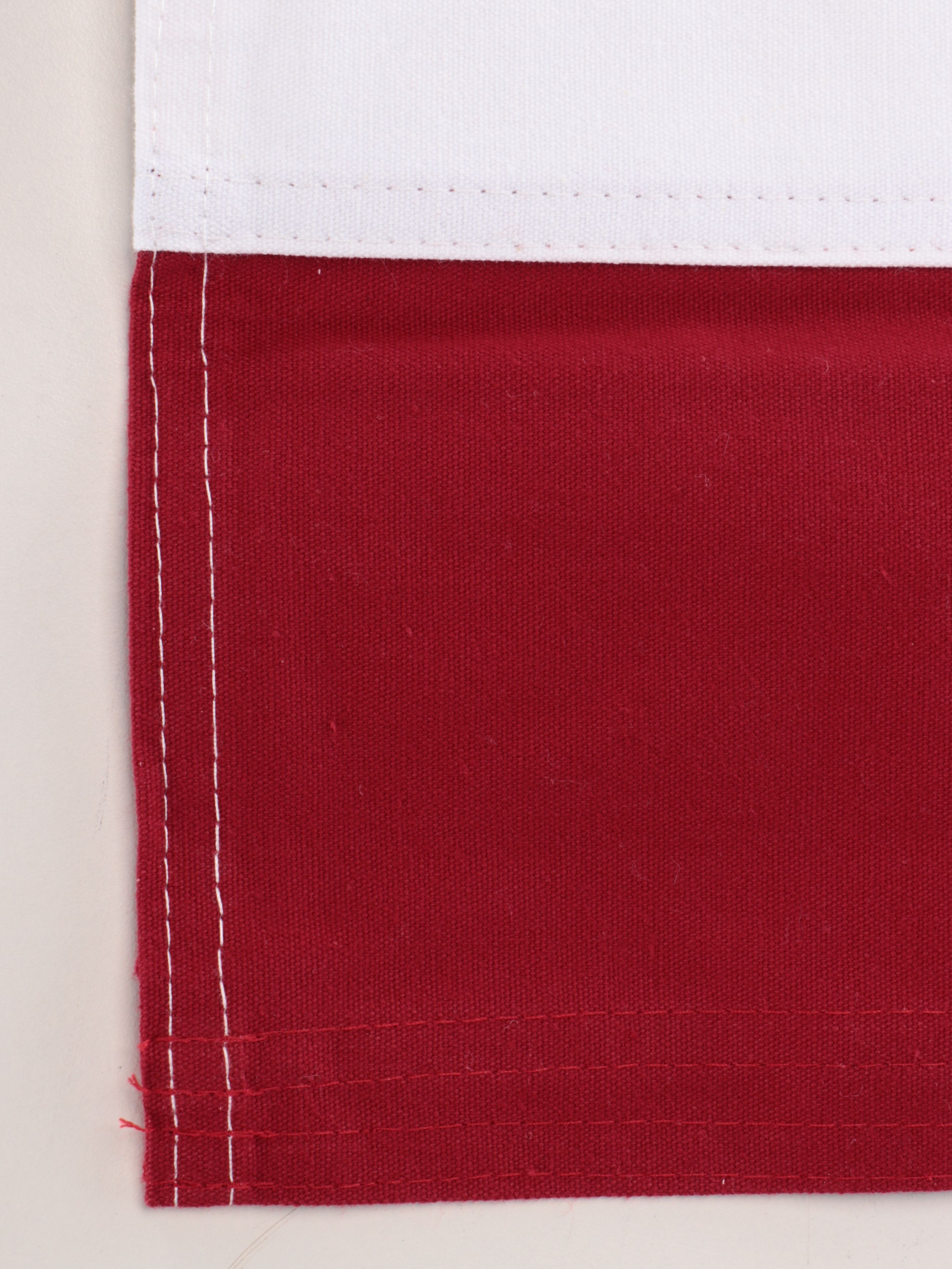 U.S. 50-Star Civil Peace Flag with Horseshoe