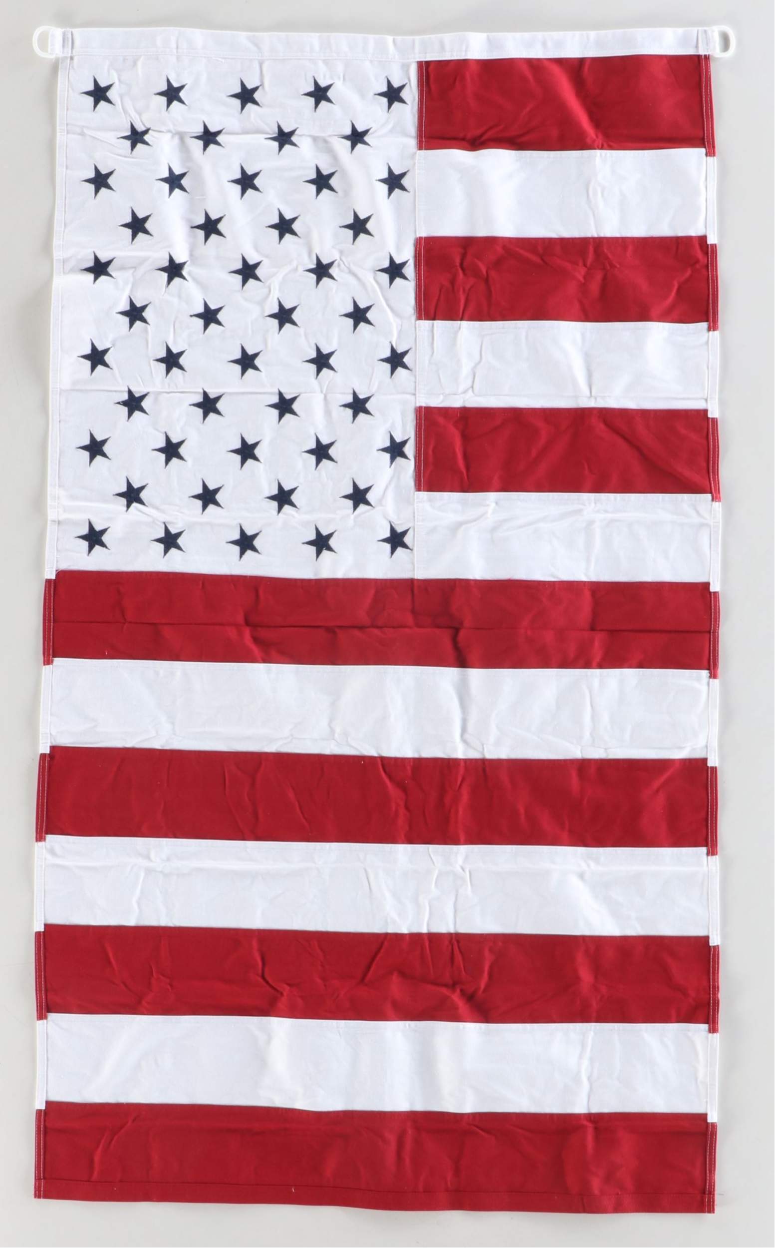 U.S. 50-Star Civil Peace Flag with Horseshoe