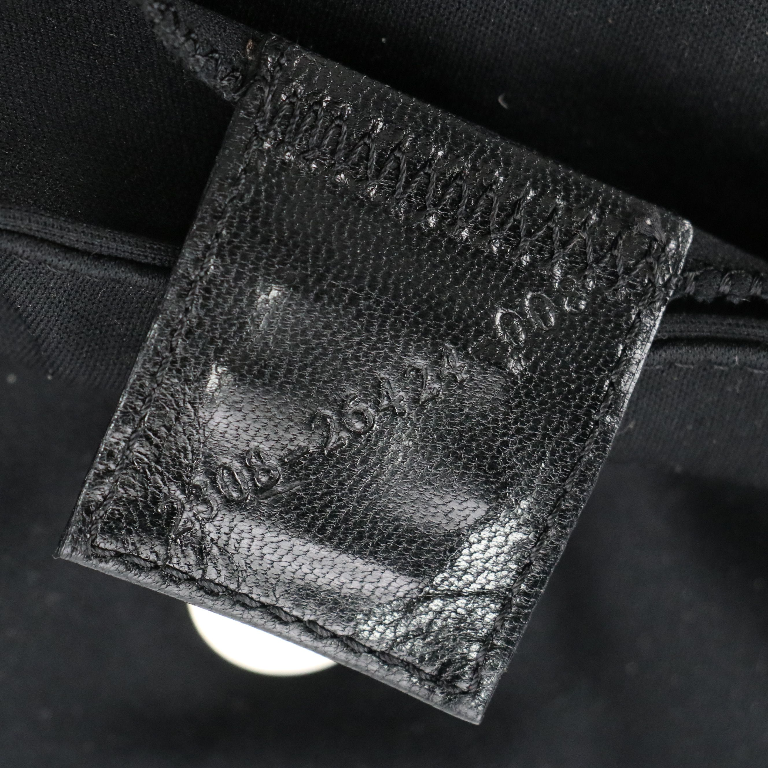 Fendi FF Baguette 26424 in Jersey Textile with Leather Trim