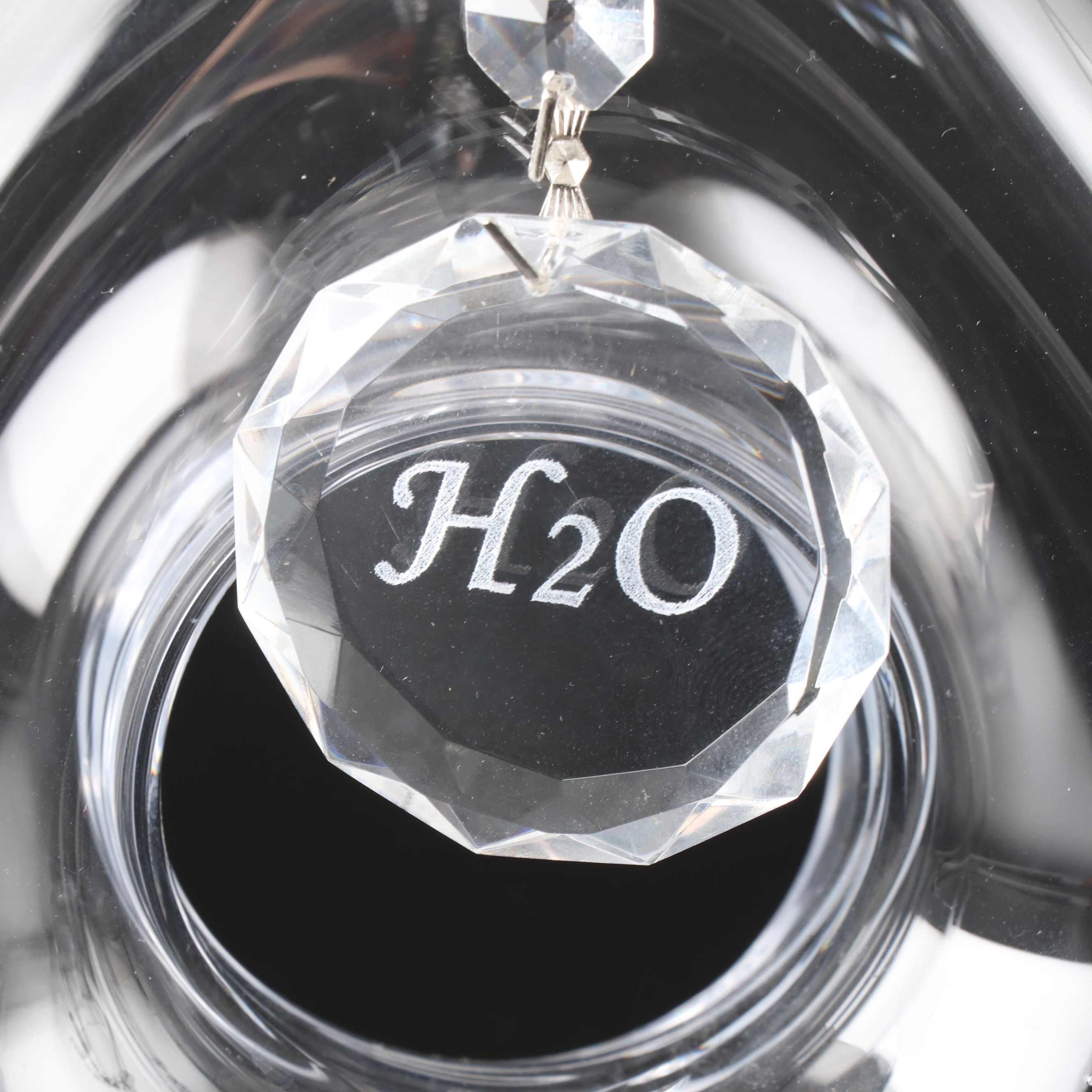 Lenox "Tuscany Classics" Modern Pierced Decanters with Crystal Charms