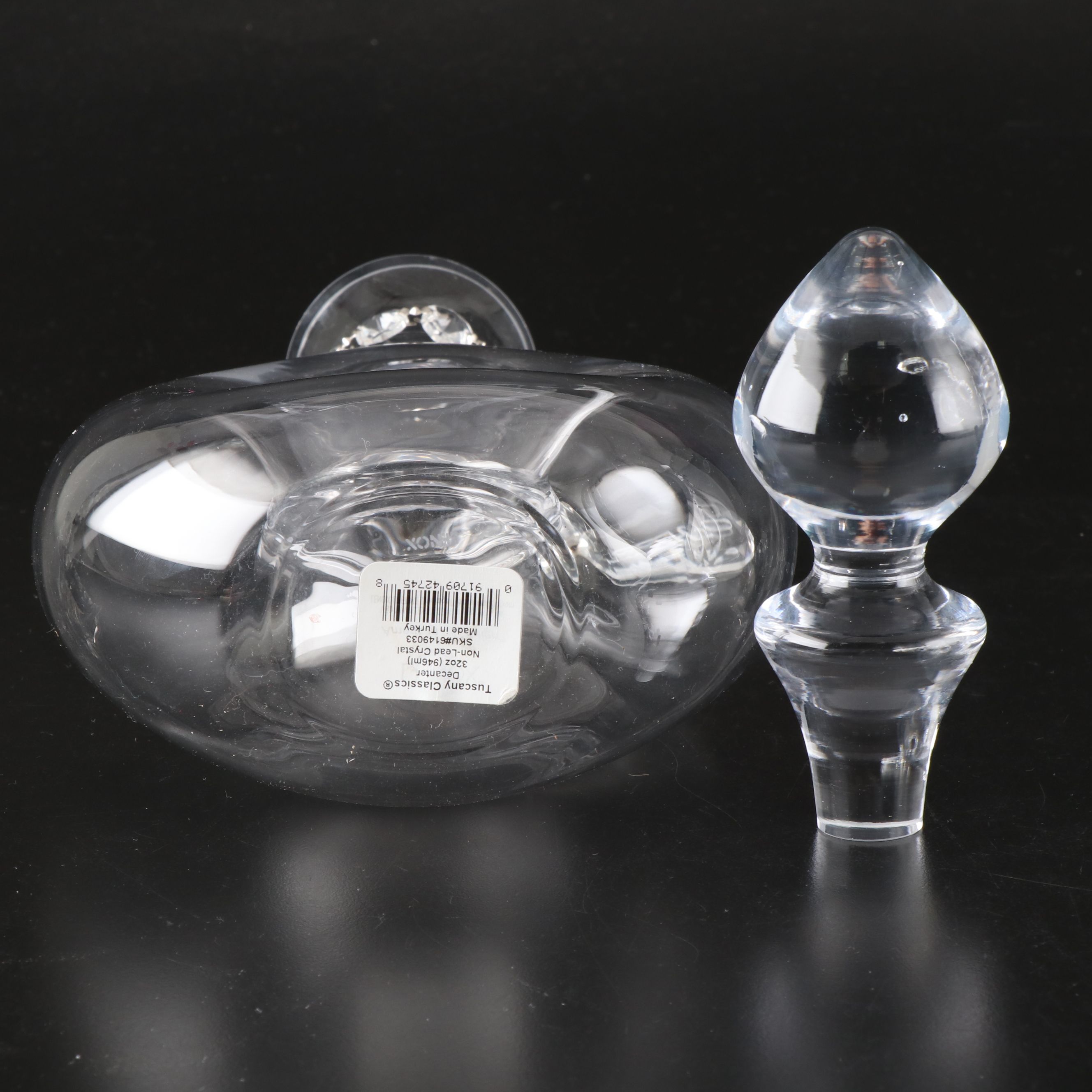 Lenox "Tuscany Classics" Modern Pierced Decanters with Crystal Charms