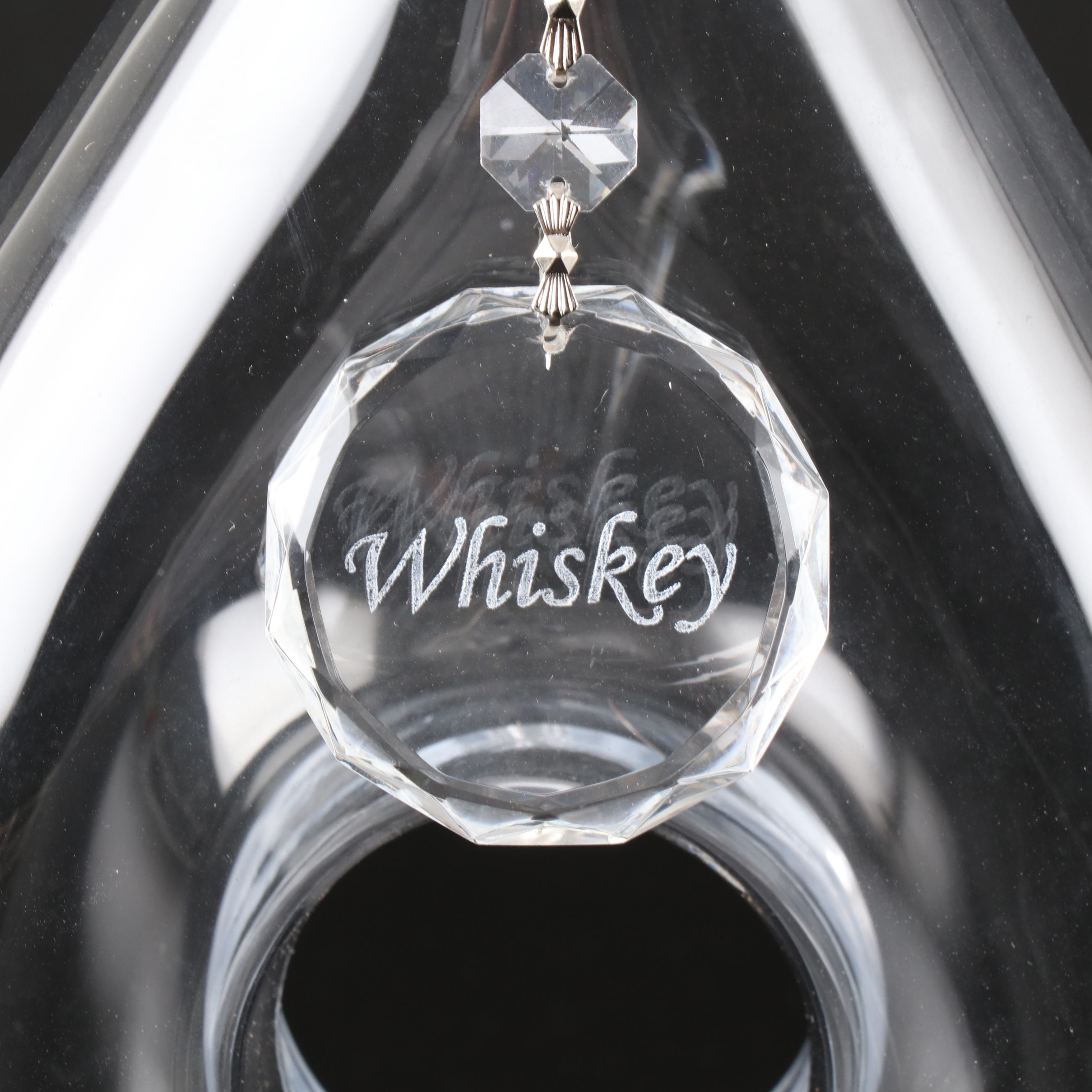 Lenox "Tuscany Classics" Modern Pierced Decanters with Crystal Charms