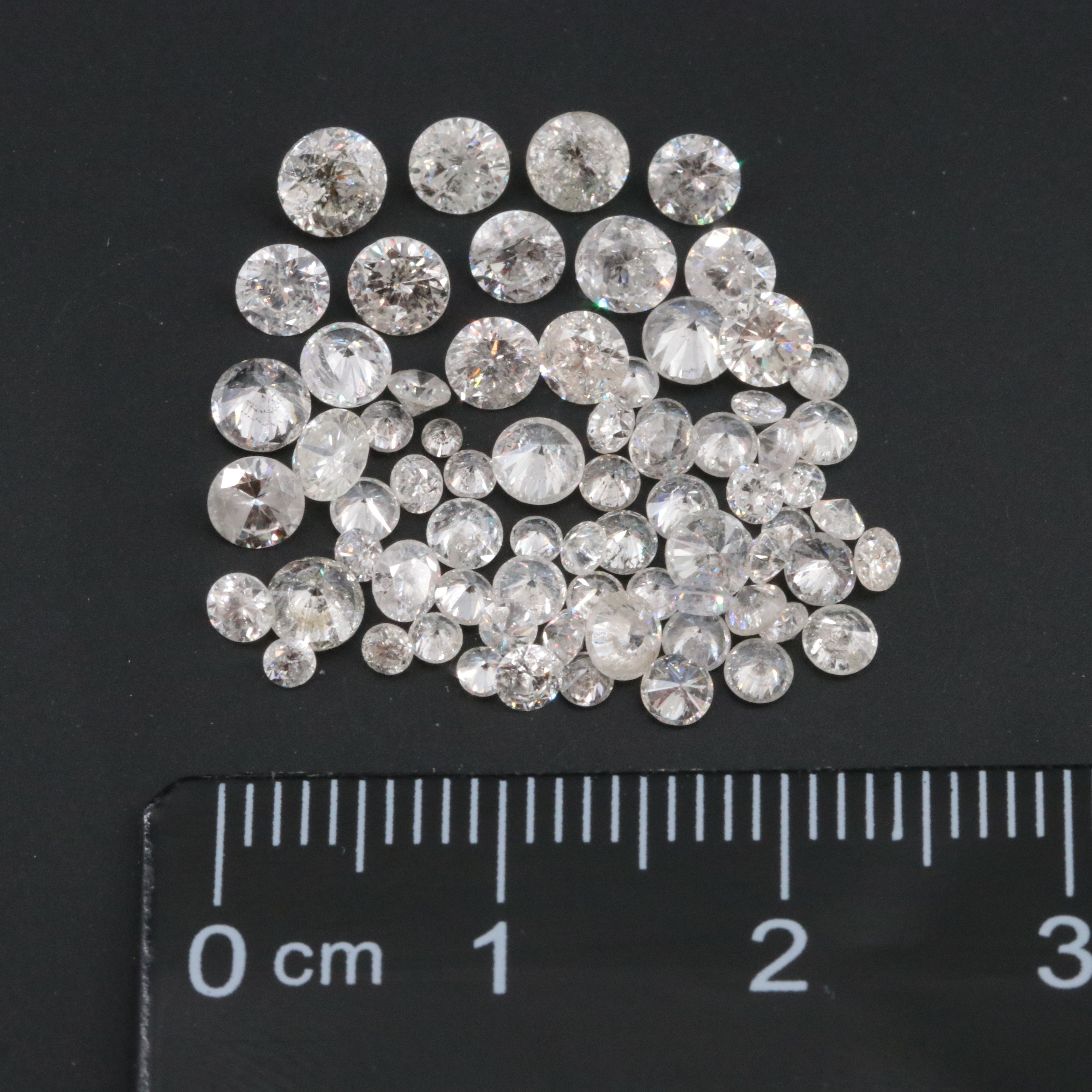 Loose 6.10 CTW Diamond Melee Lot