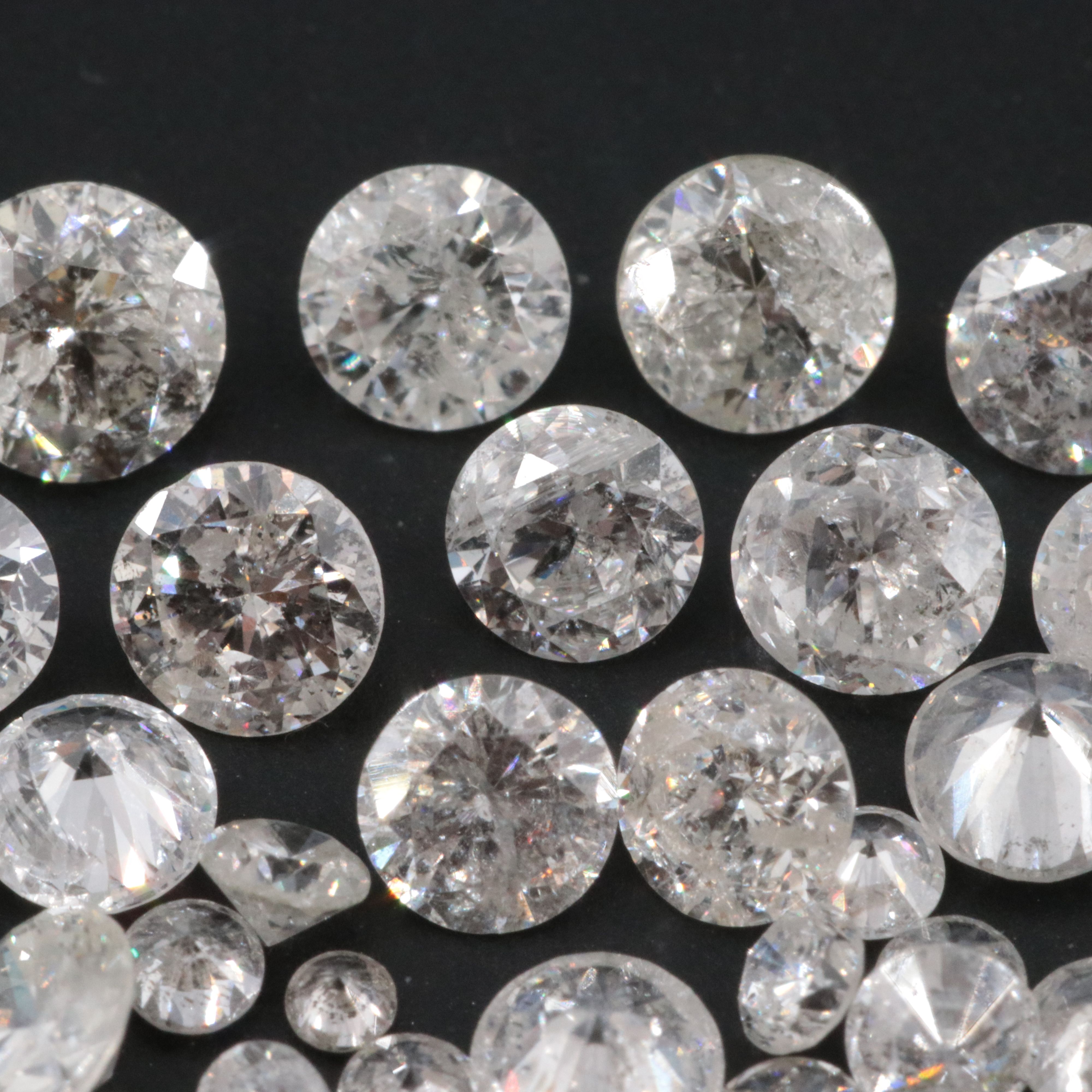 Loose 6.10 CTW Diamond Melee Lot