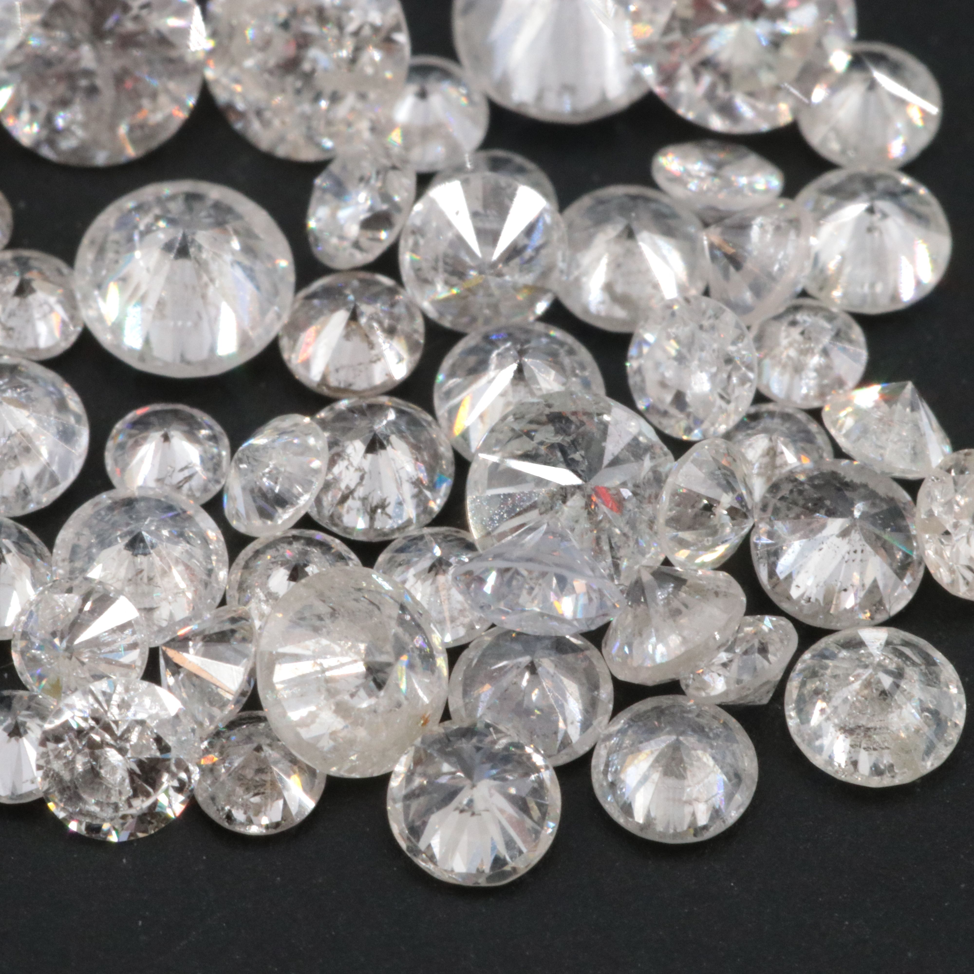 Loose 6.10 CTW Diamond Melee Lot