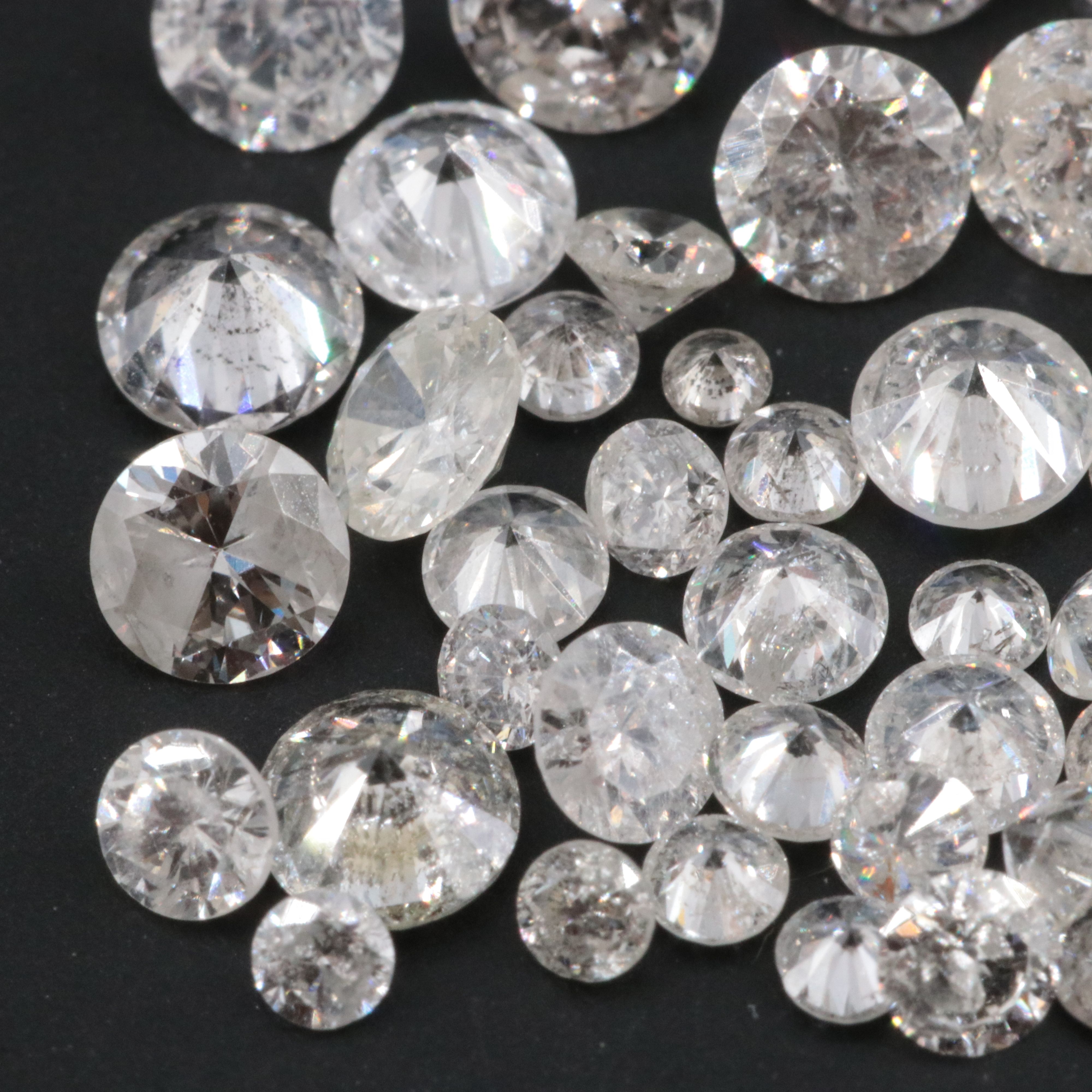 Loose 6.10 CTW Diamond Melee Lot