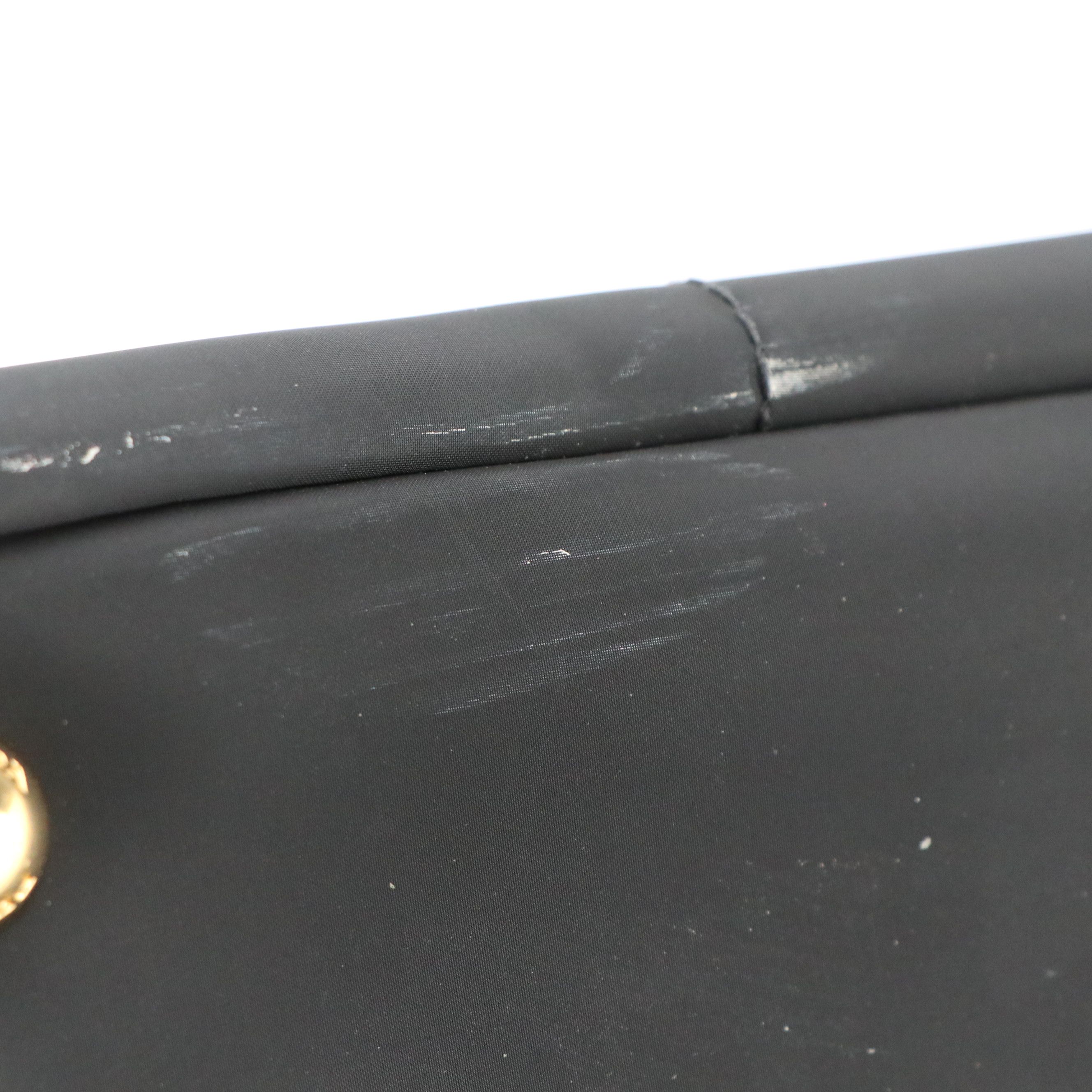 Prada Canapa Logo Large Shopping Tote Bag in Black Tessuto PVC