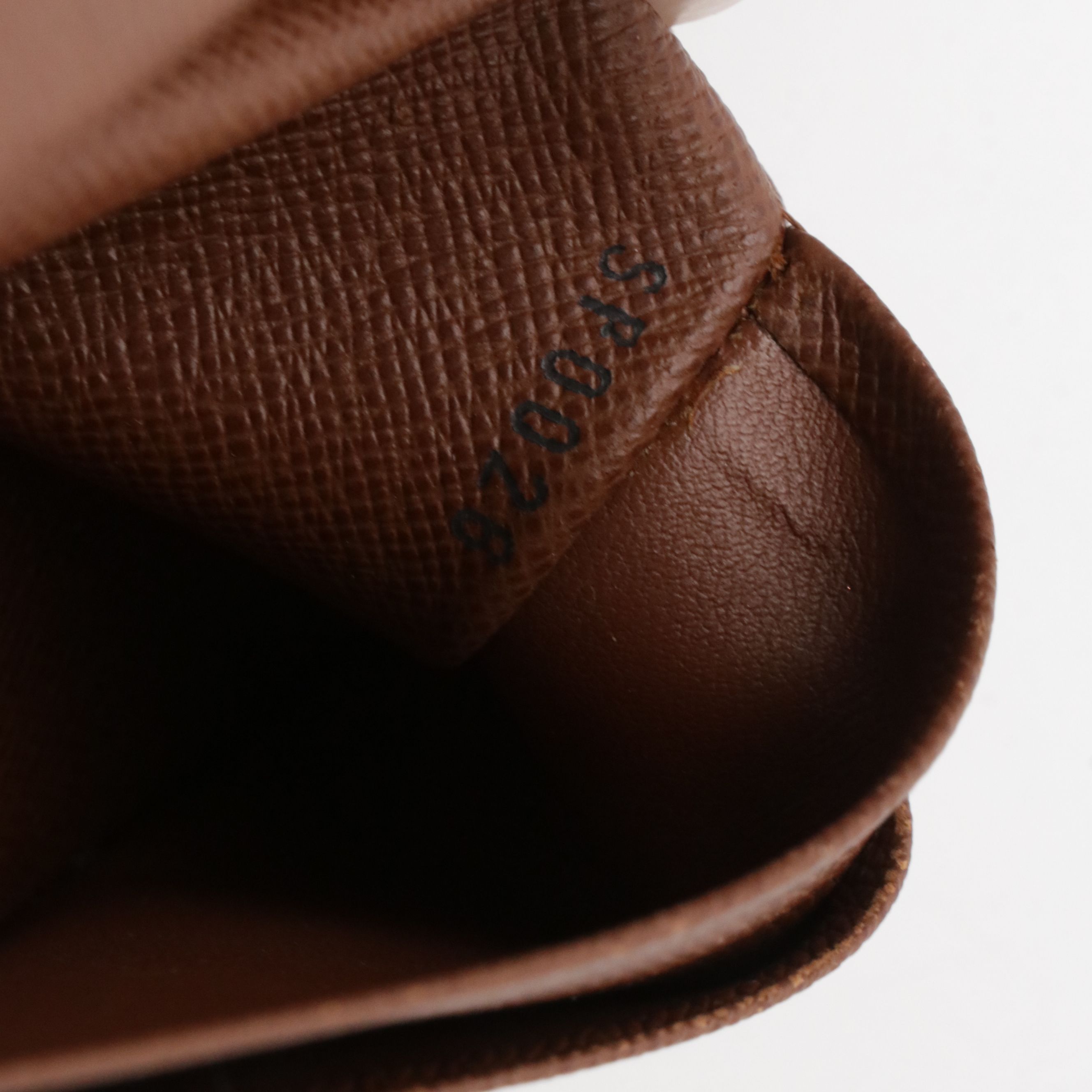 Louis Vuitton Porte-Papier Zippé Bifold Wallet in Monogram Canvas and Leather