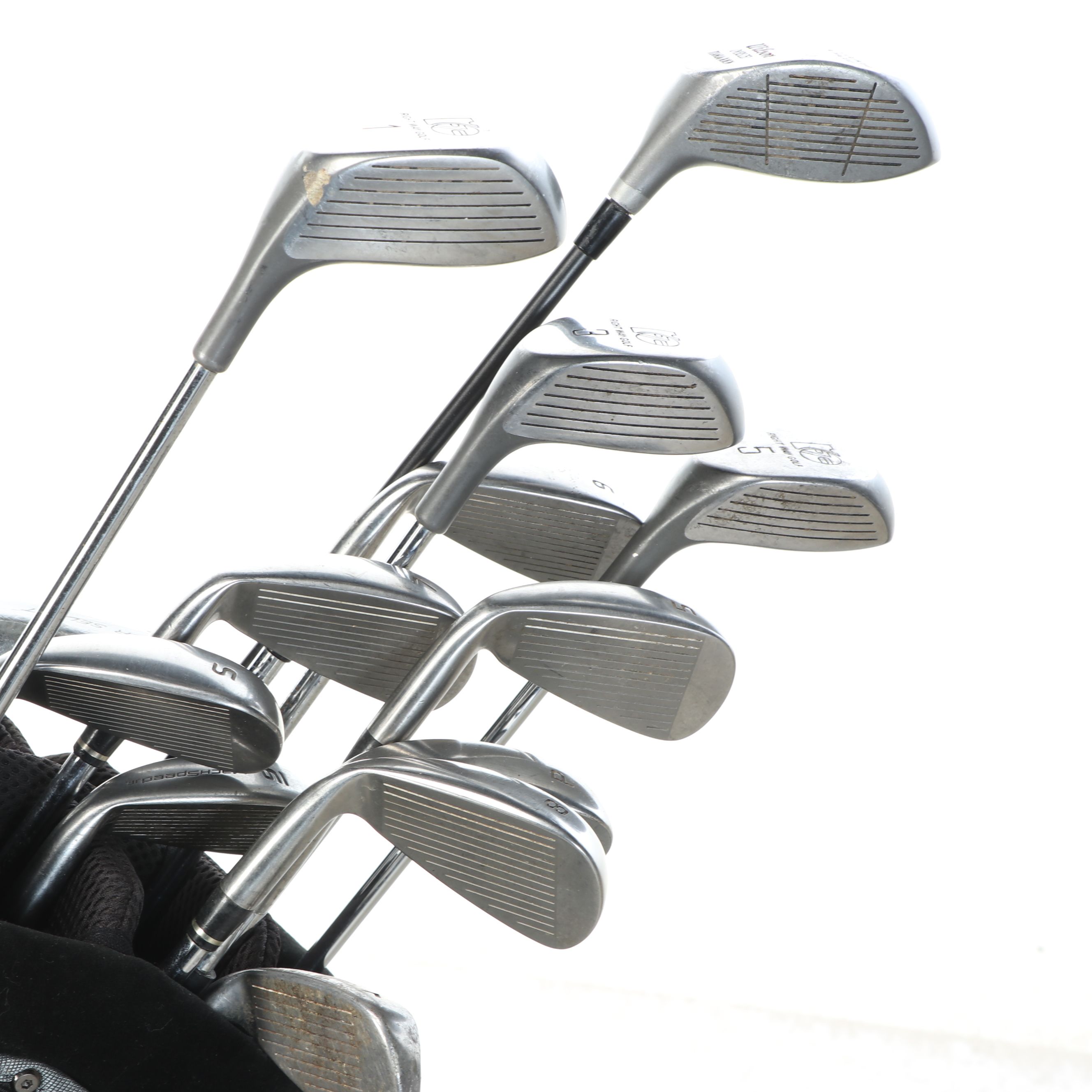 Nike Treme "Dr. Pepper" Bag with Wilson and More Golf Clubs