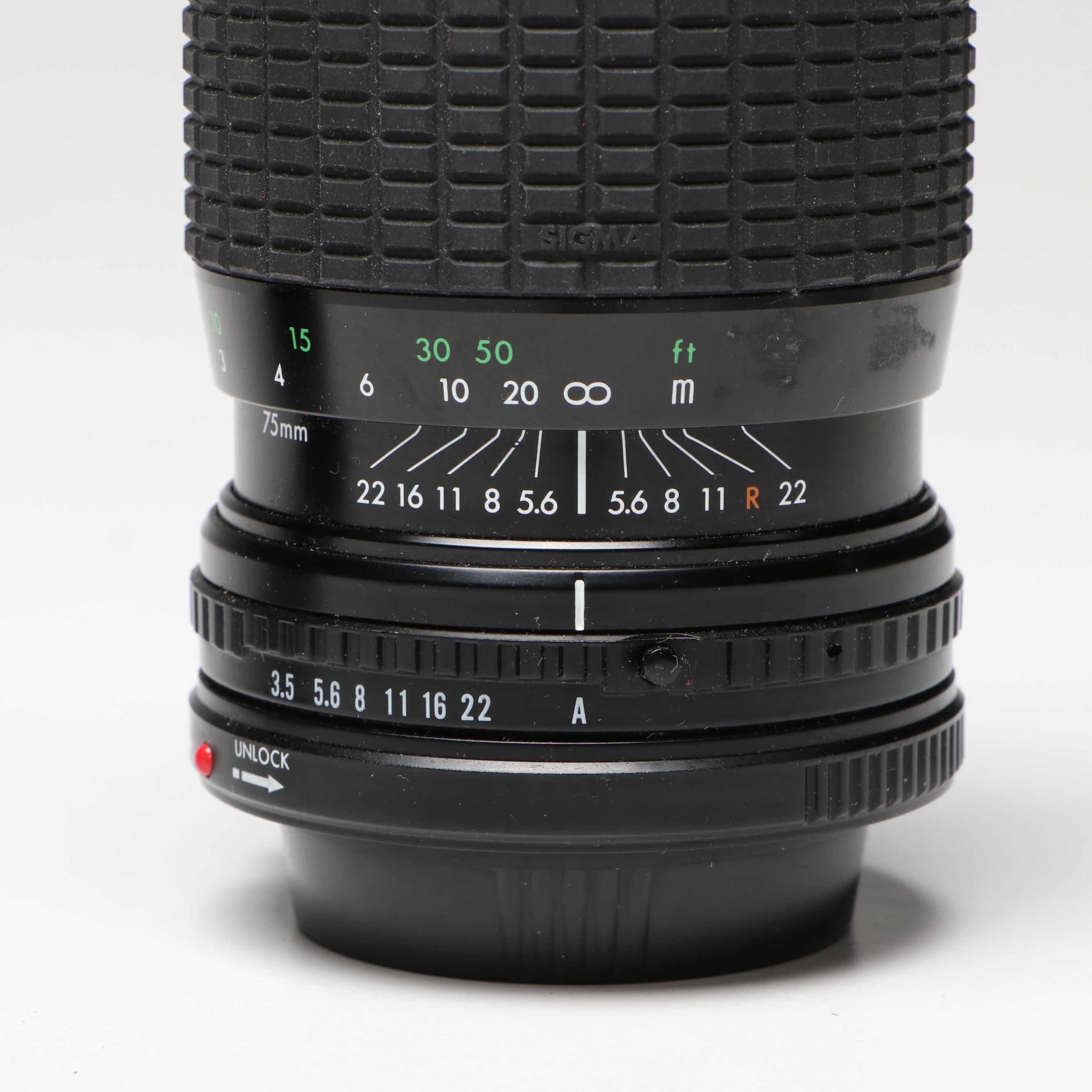 Canon and Sigma Zoom Lenses, Late 20th Century