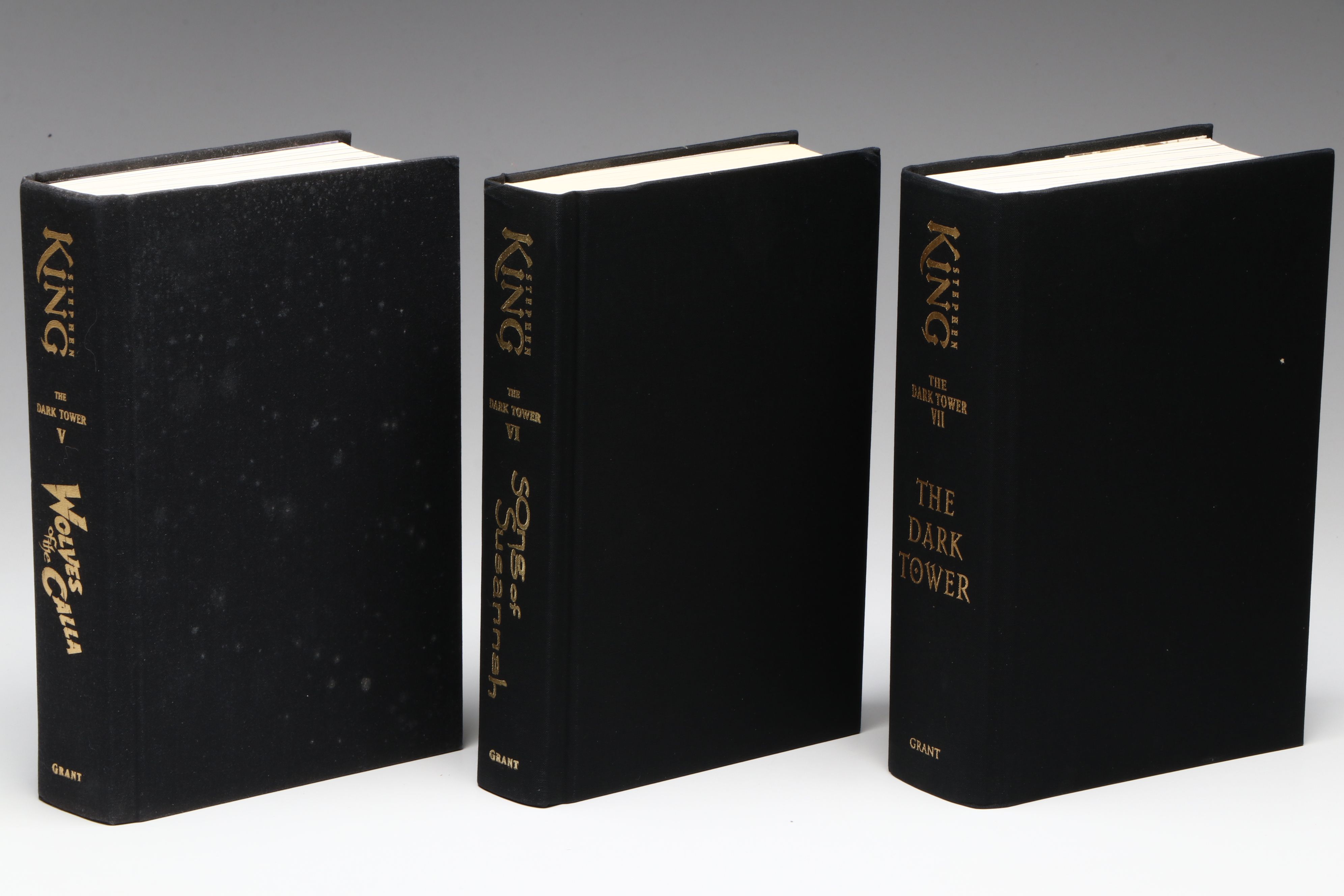 First Trade Edition "The Dark Tower" Partial Series by Stephen King