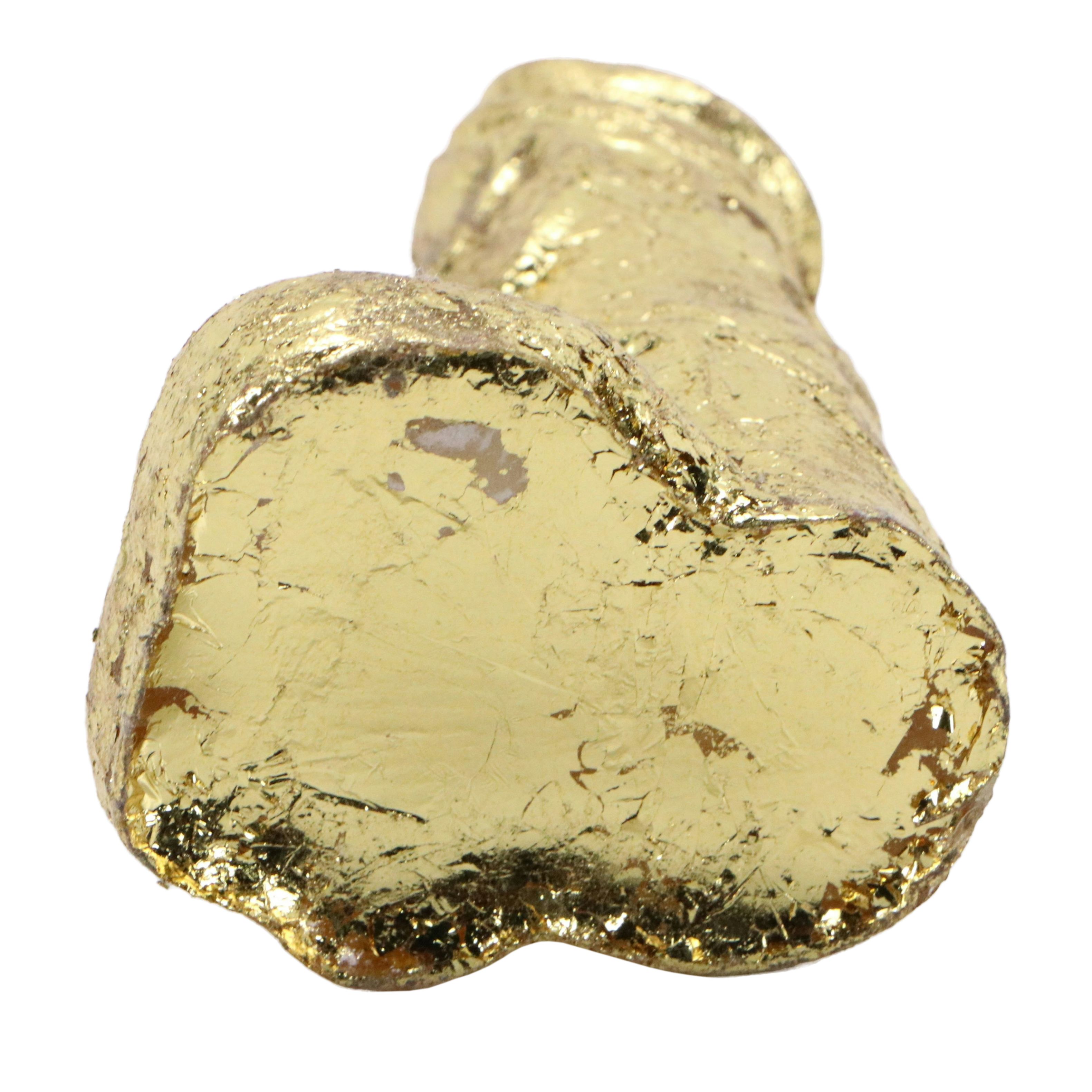 Gilded Phallus Sculpture, 21st Century