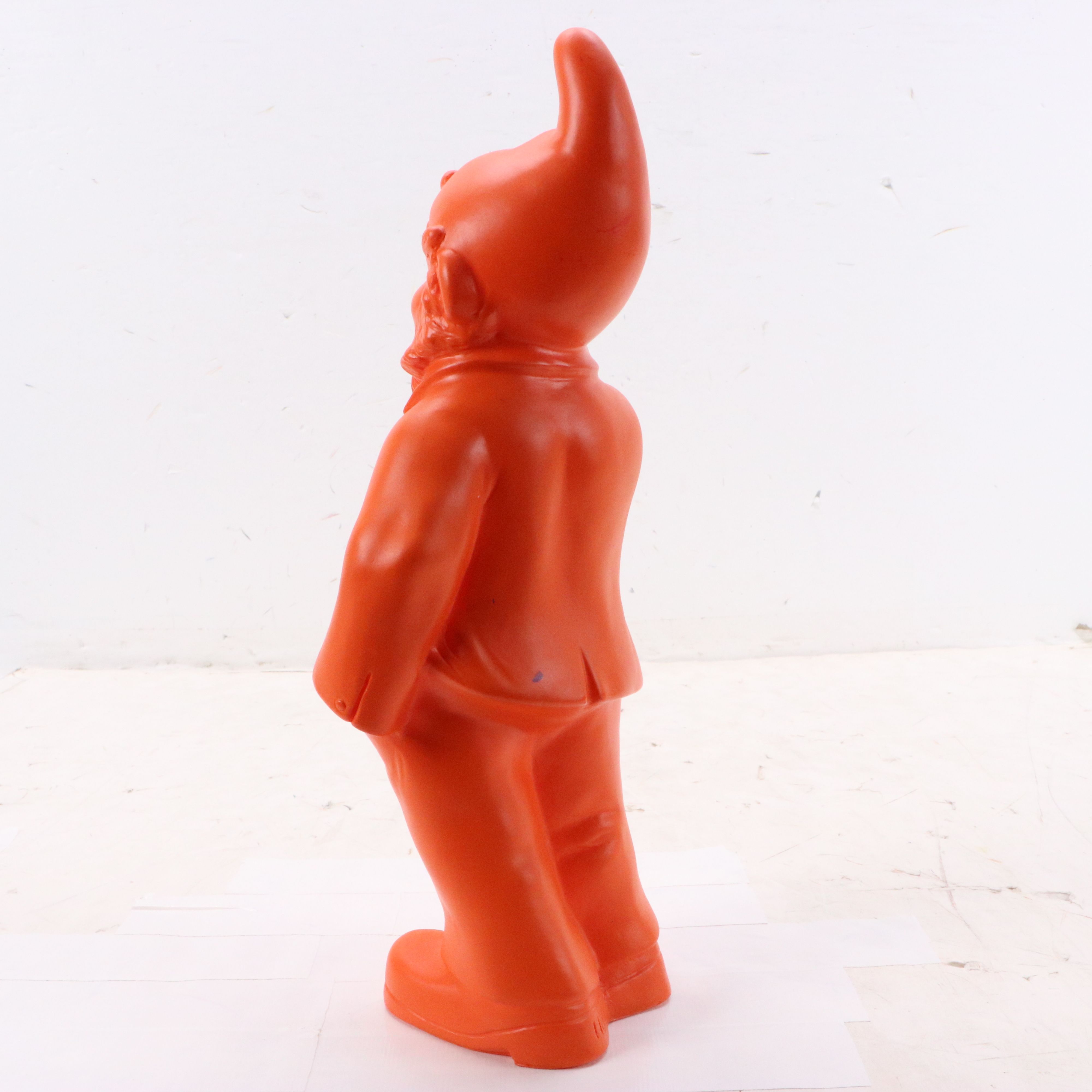 Ottmar Hörl Plastic Sculpture "Middle Finger Gnome," Late 20th/21st Century