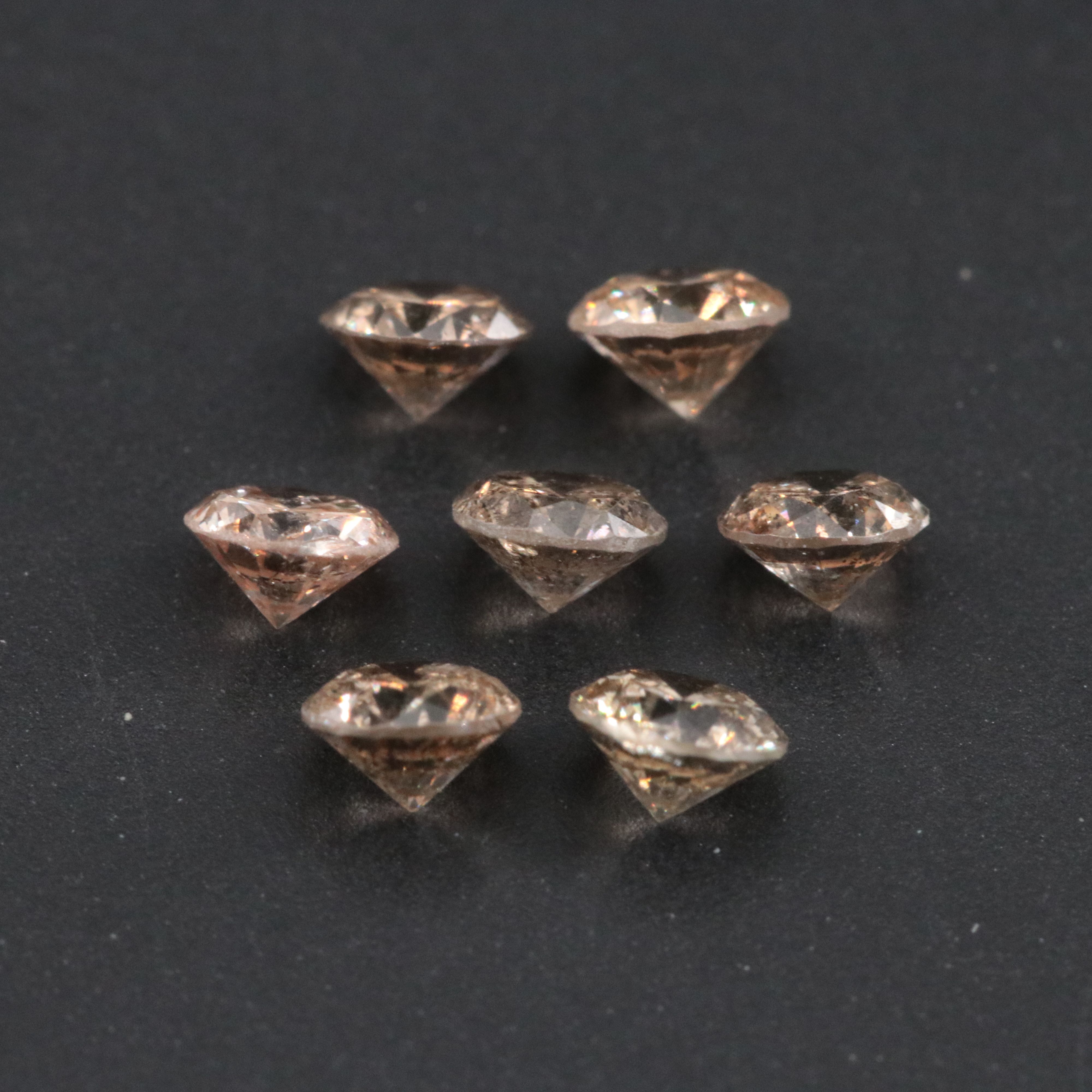 Loose 0.97 CTW Fancy Brown Diamonds
