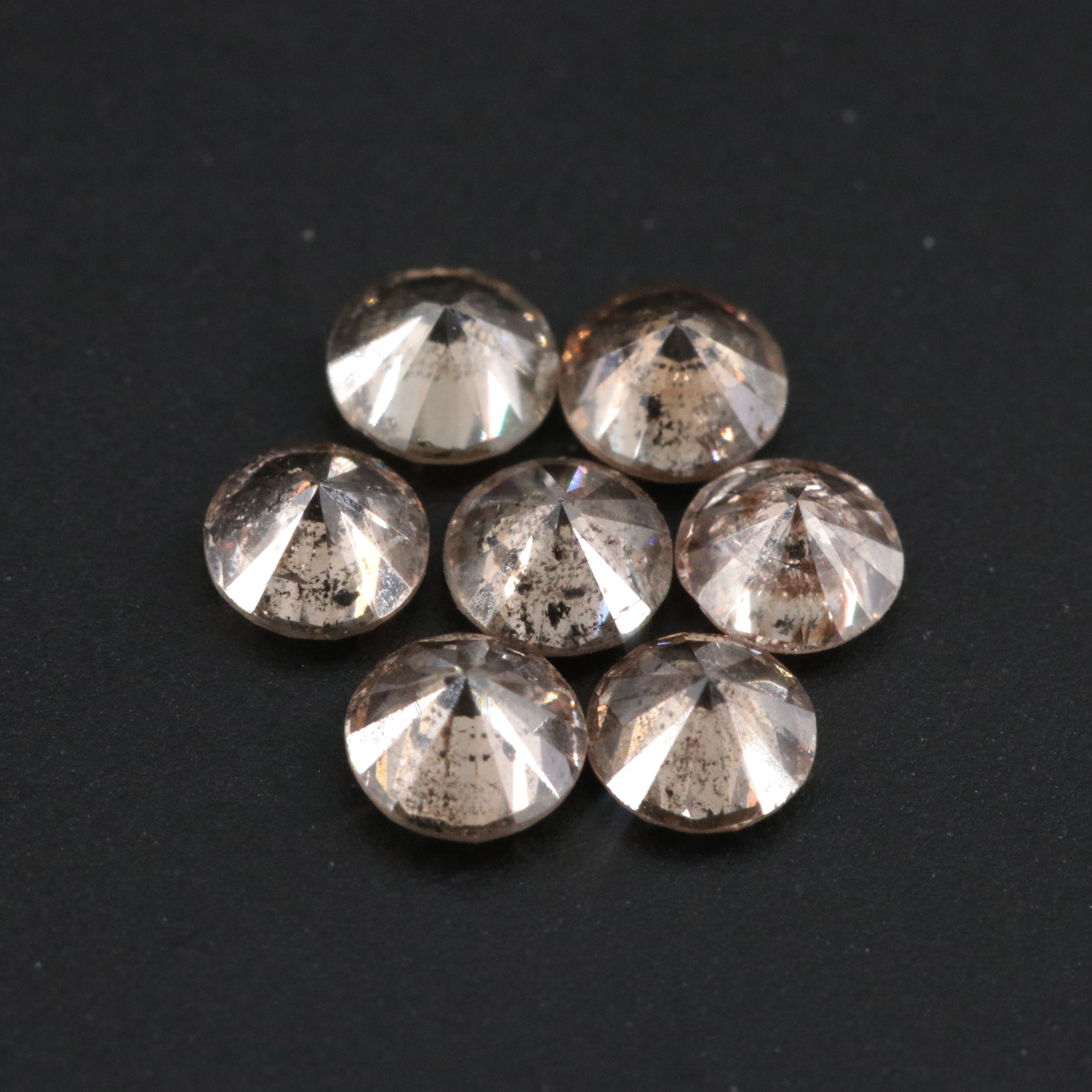 Loose 0.97 CTW Fancy Brown Diamonds