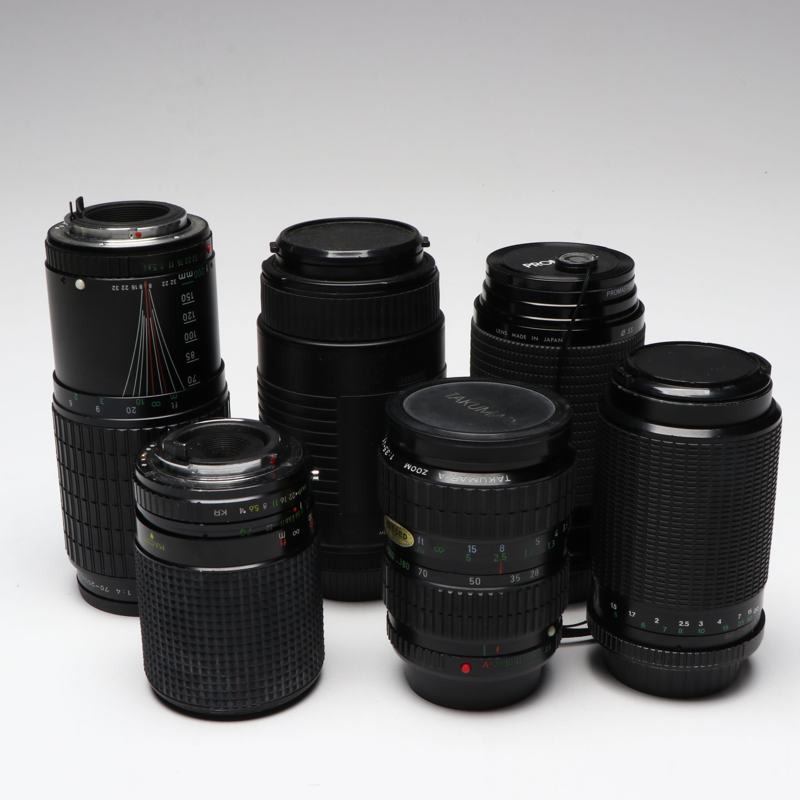 Takumar, Promaster and Other Zoom Lenses, Late 20th Century