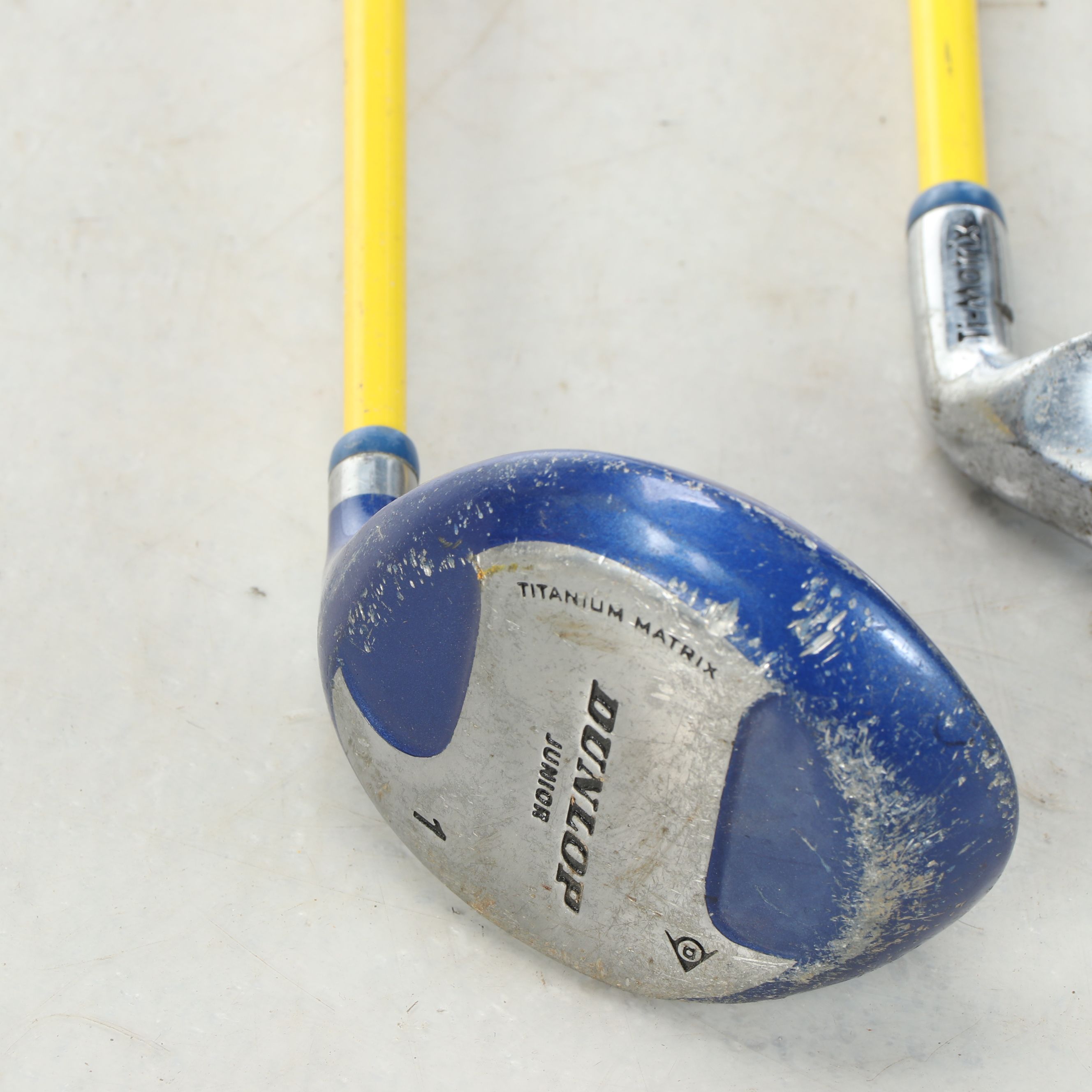 Tech Edge "Junior Tour" with Dunlop and Other Child's Golf Clubs, Bags