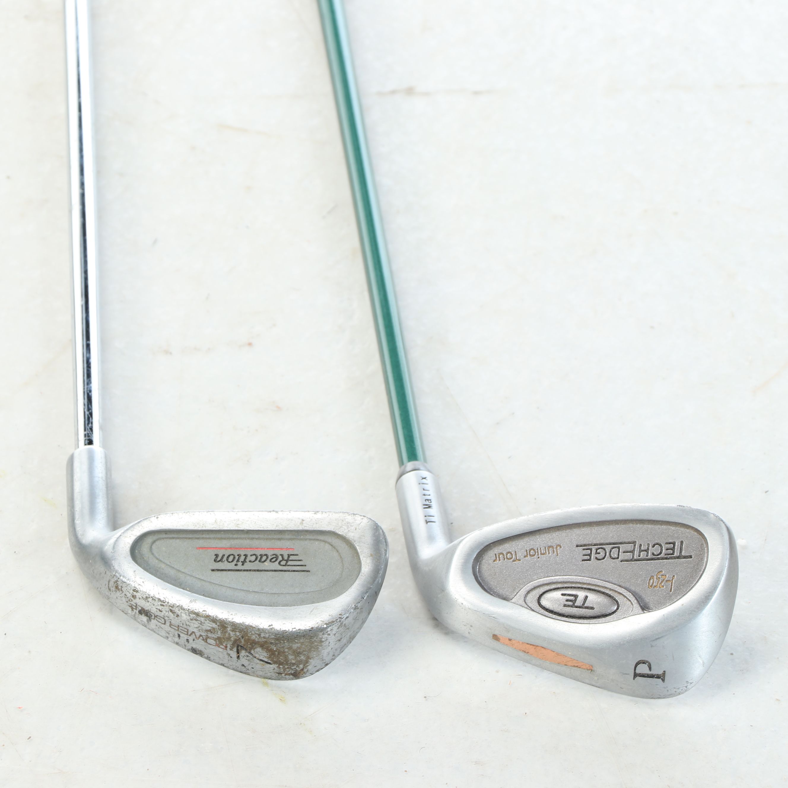 Tech Edge "Junior Tour" with Dunlop and Other Child's Golf Clubs, Bags