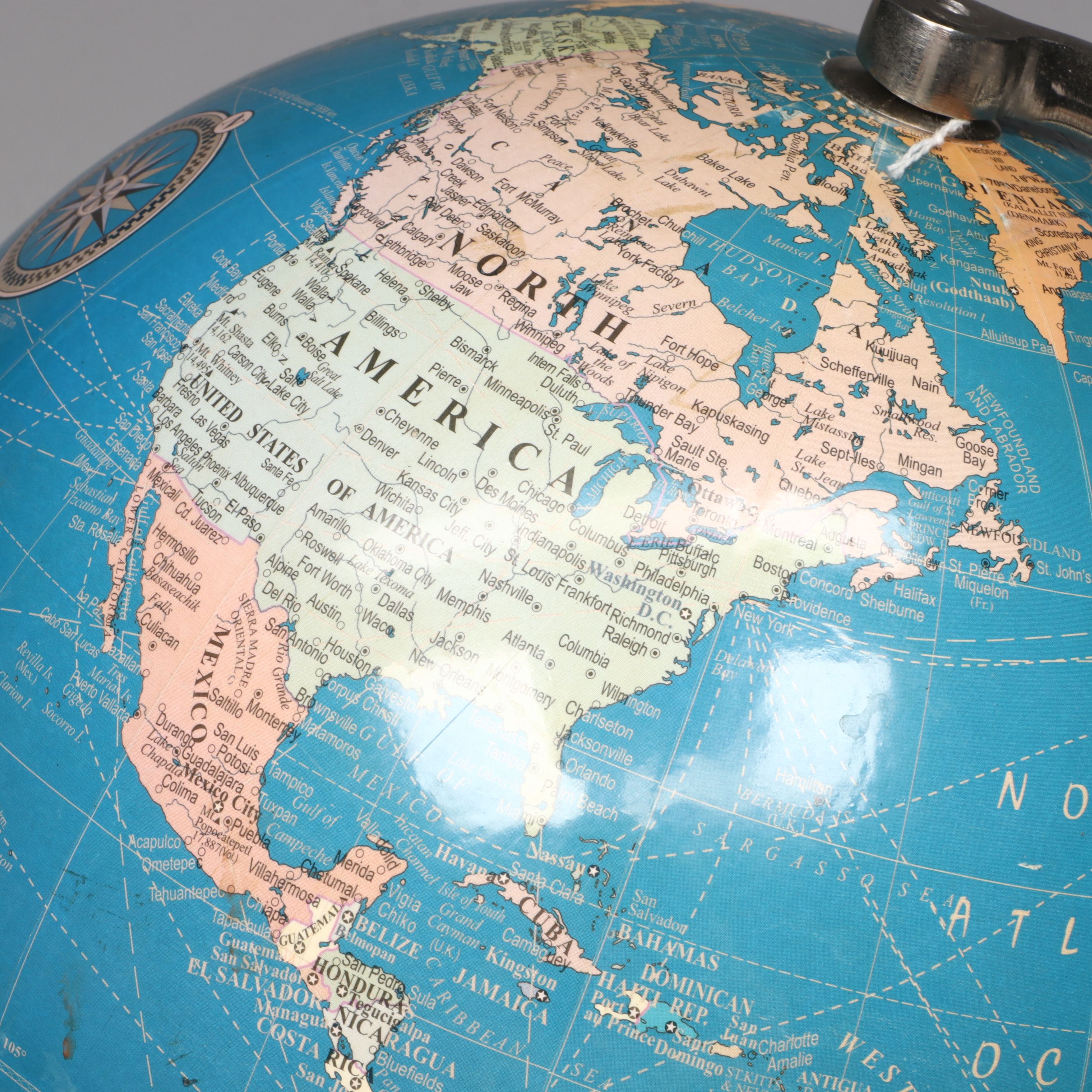 Ultimate Globes Plastic and Metal Desk Globe, 2010s