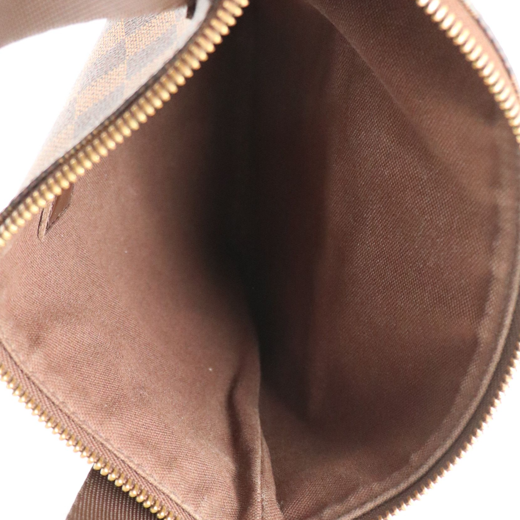 Louis Vuitton Pochette Melville Crossbody Bag in Damier Ebene Canvas