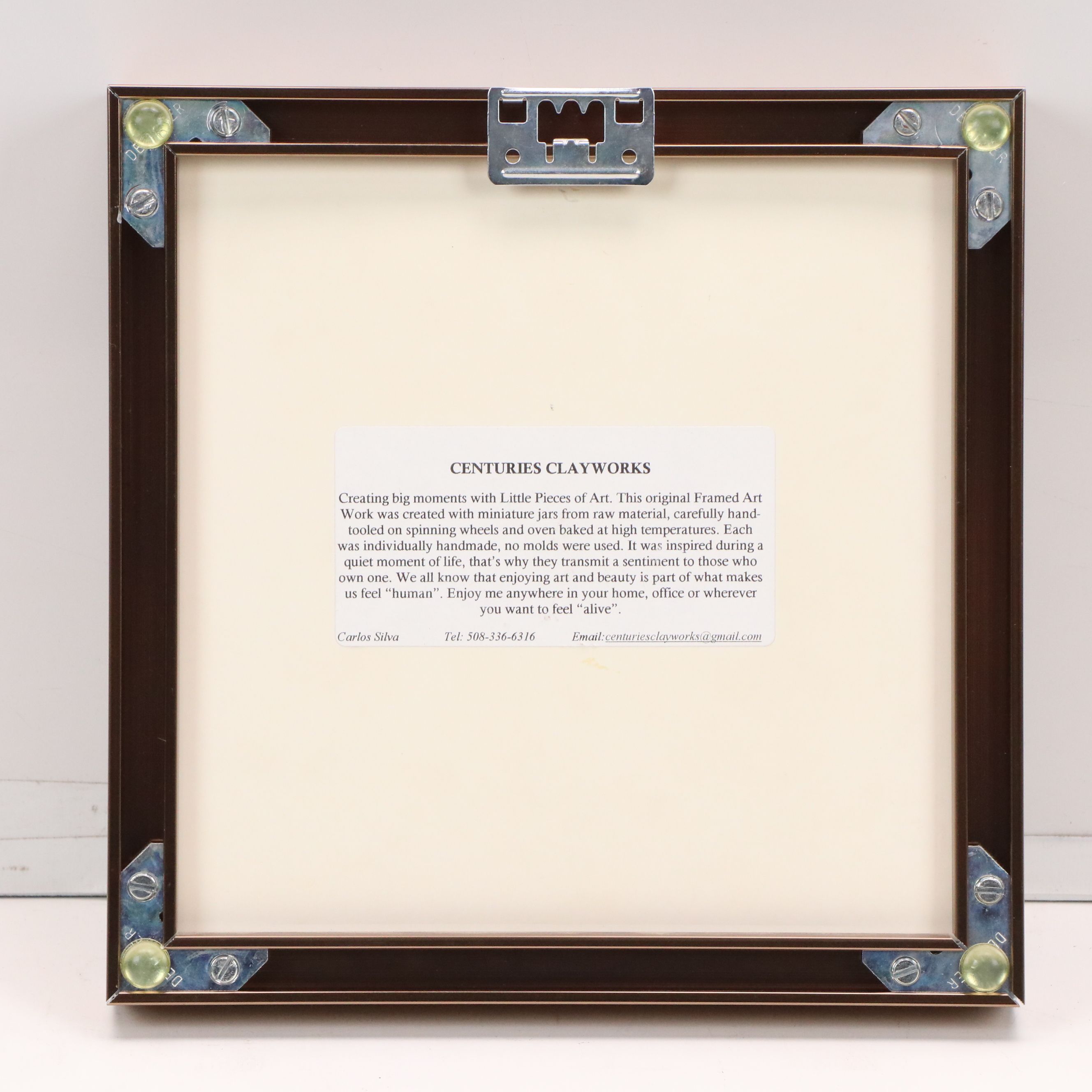 Carlos Silva Miniature Glazed Ceramic Teacup Display, 2012