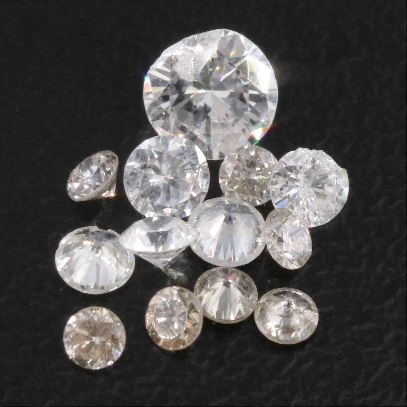 Loose 1.01 CTW Diamond Lot Including Fancy Brown