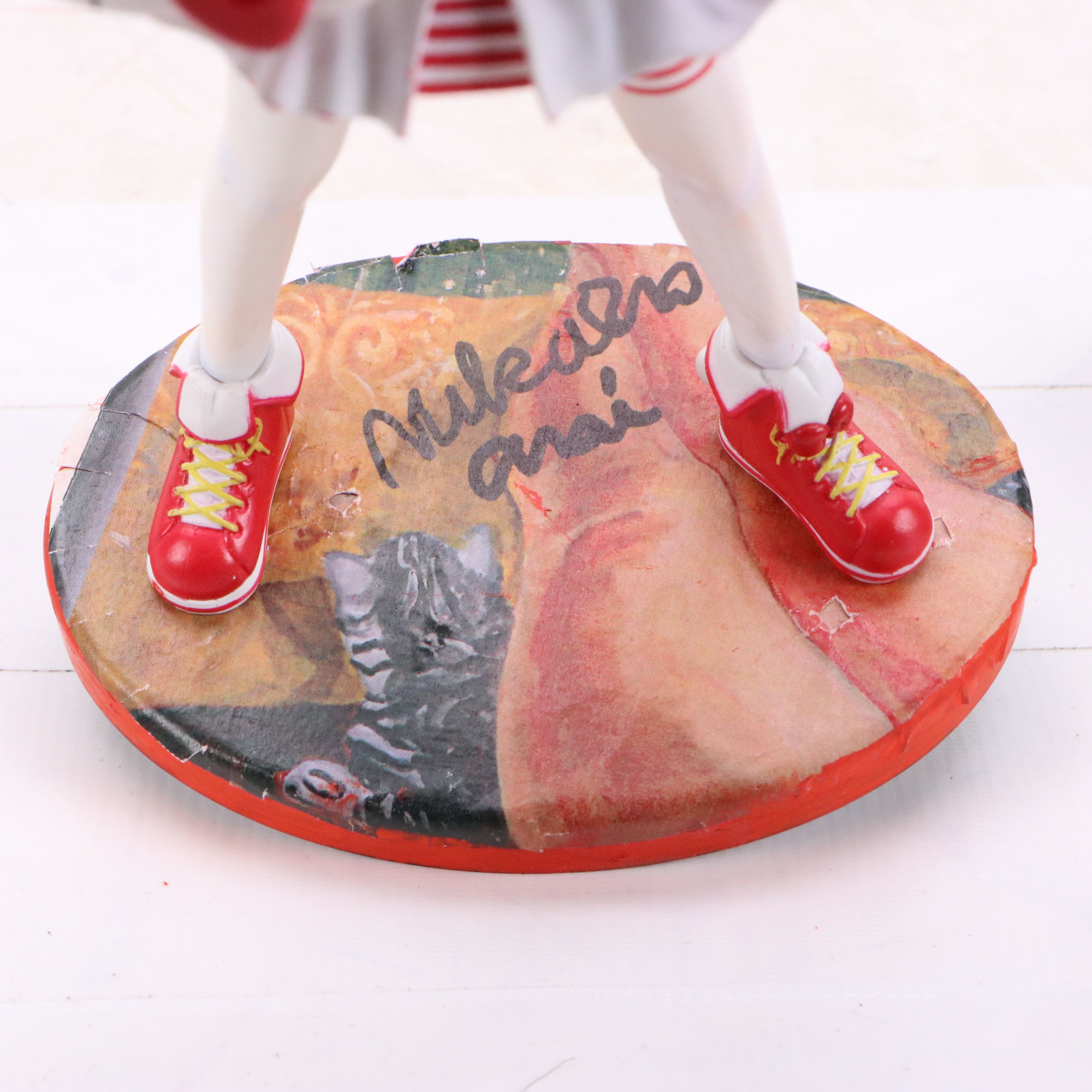 After KEI Mixed Media Figurine "Knky Rabbit Club," 21st Century