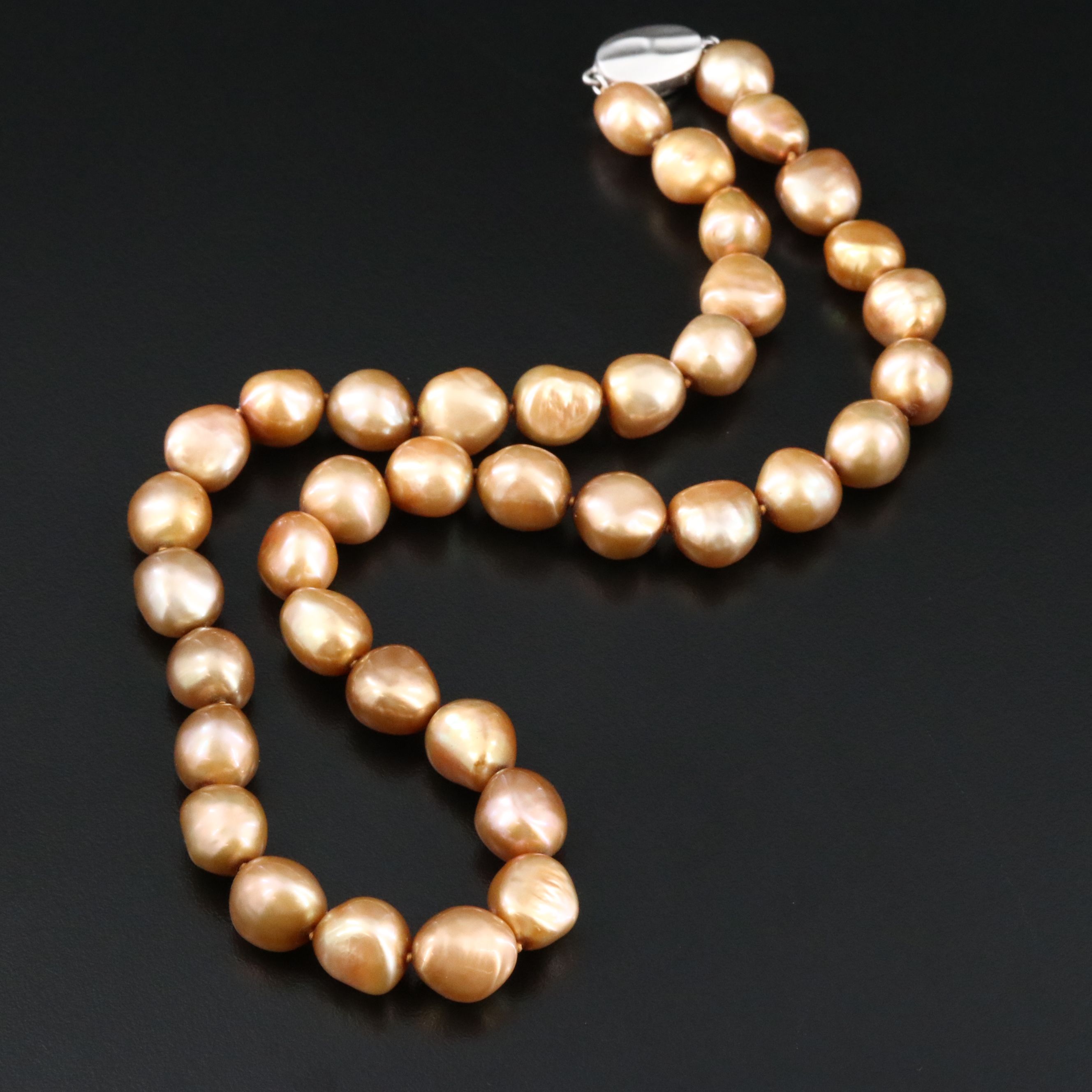 Honora Pearl Necklace with a Sterling Clasp