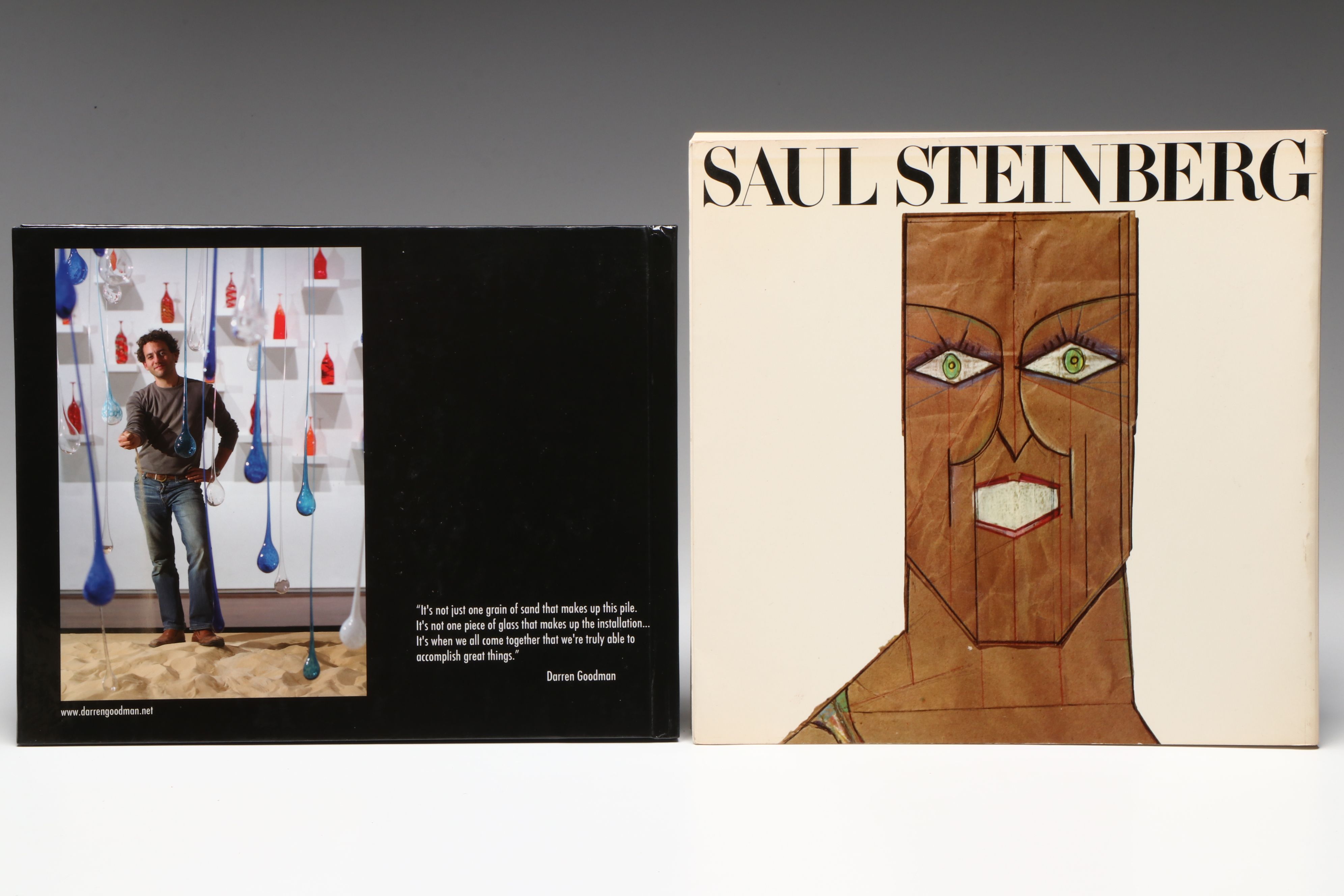 Signed "Trial by Fire" by Darren Goodman and More Art Books