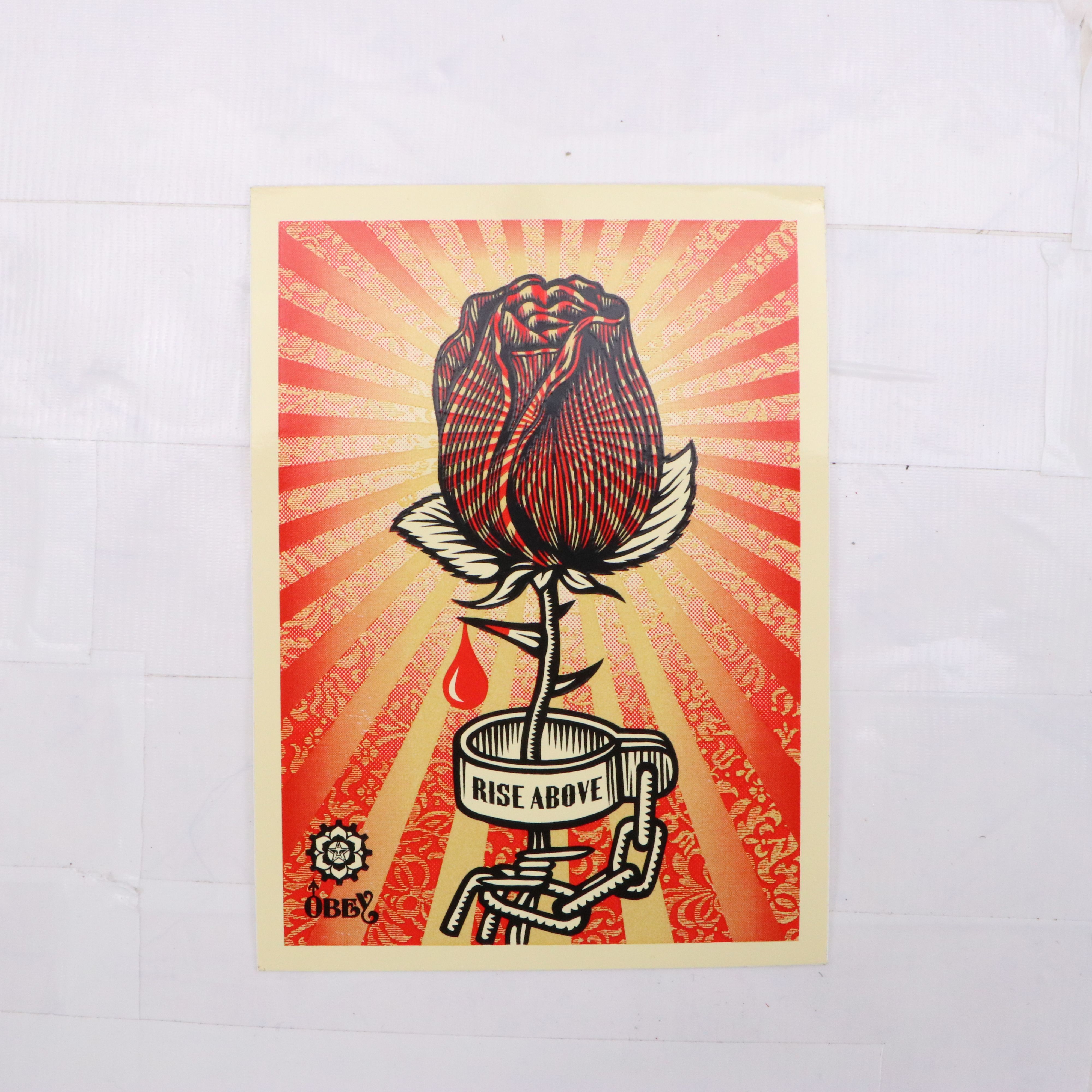 Shepard Fairey Limited Postcard Set "Facing the Giant," 2019