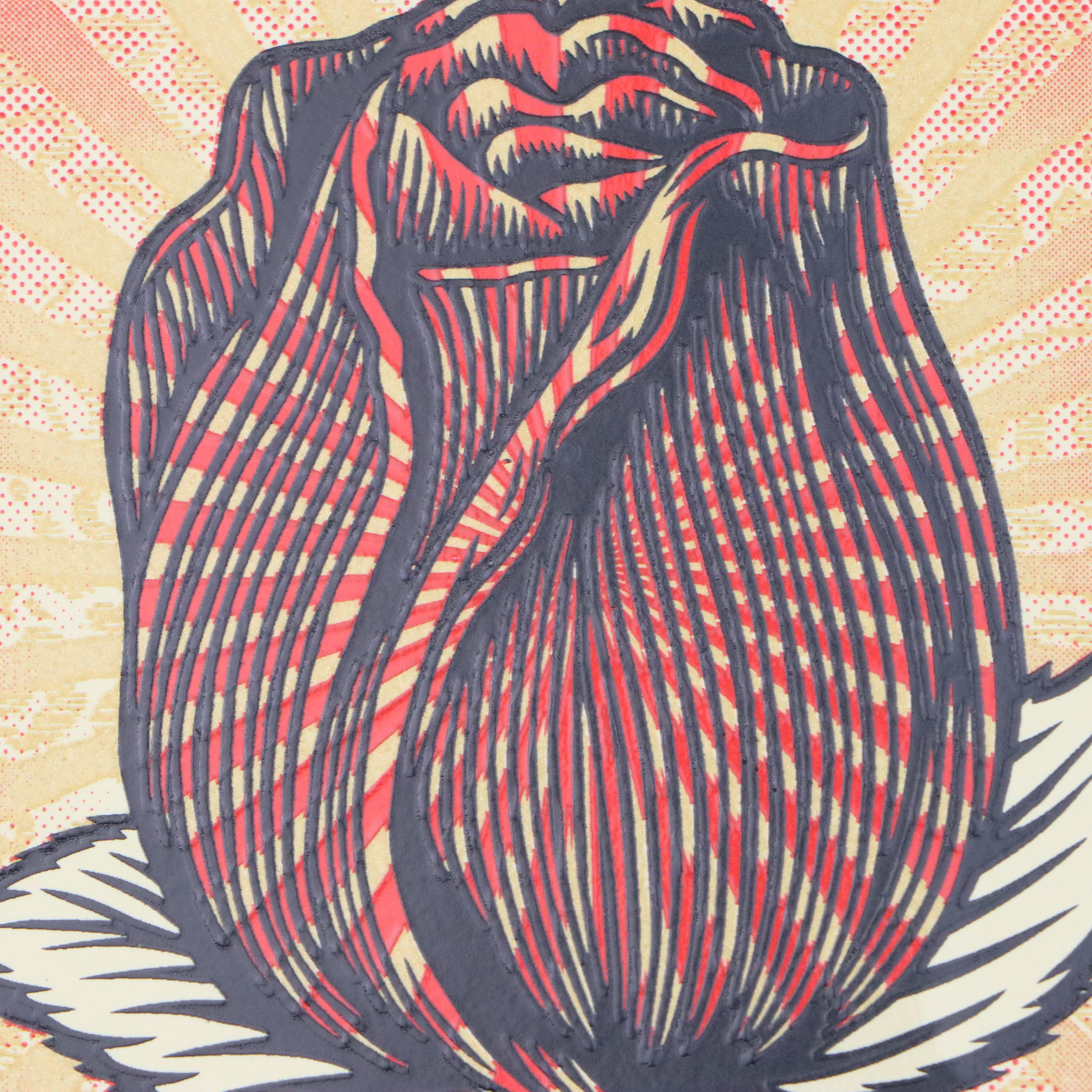 Shepard Fairey Limited Postcard Set "Facing the Giant," 2019